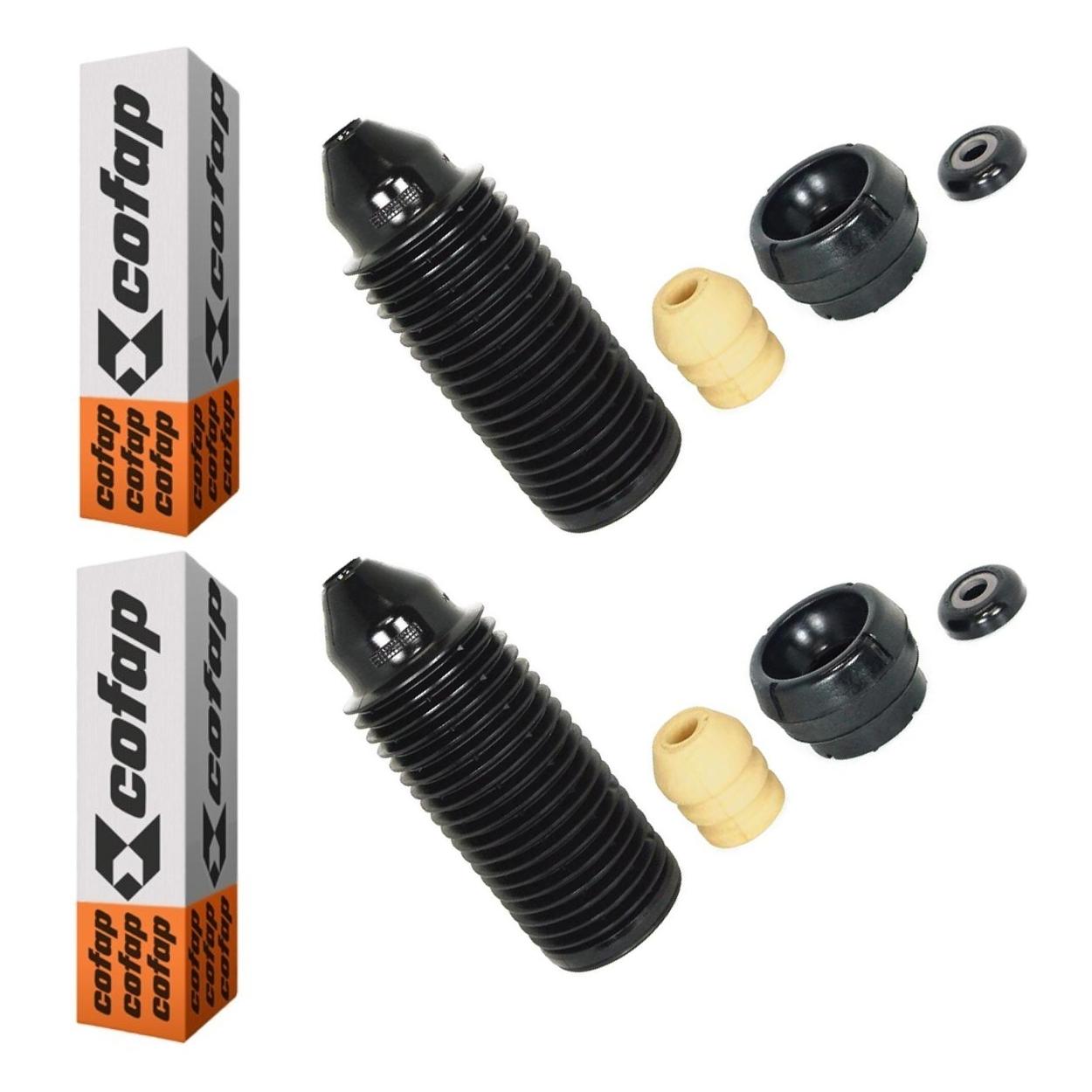 Par Kit do Amortecedor Rolamento Batente Coifa Coxim Dianteiro - Cofap - Tkc01105 - (1)