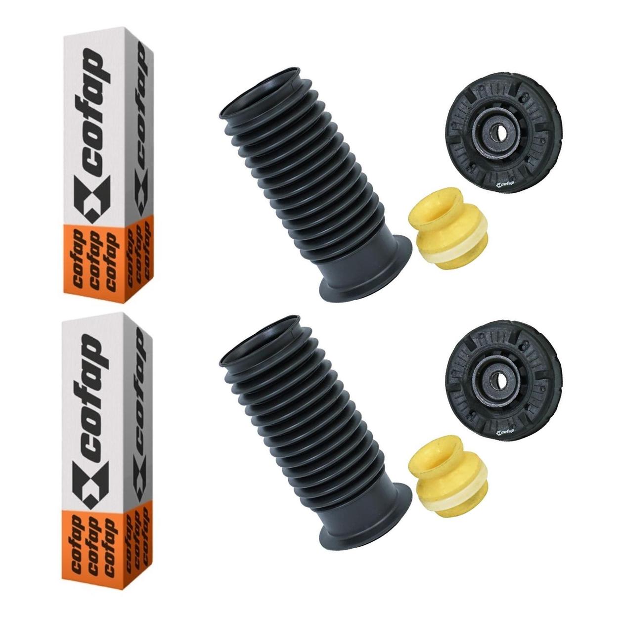 Par Kit do Amortecedor Rolamento Batente Coifa Coxim Dianteiro - Cofap - Tkc04115 - (1)