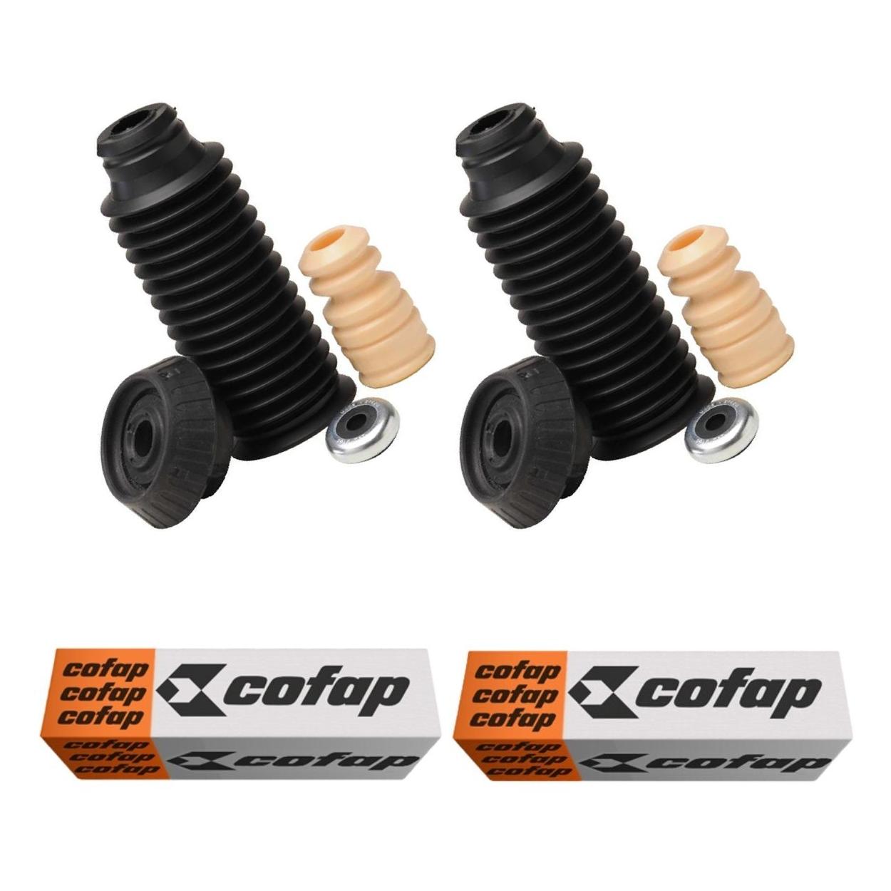 Par Kit do Amortecedor Rolamento Batente Coifa Coxim Dianteiro - Cofap - Tkc10101 - (1)