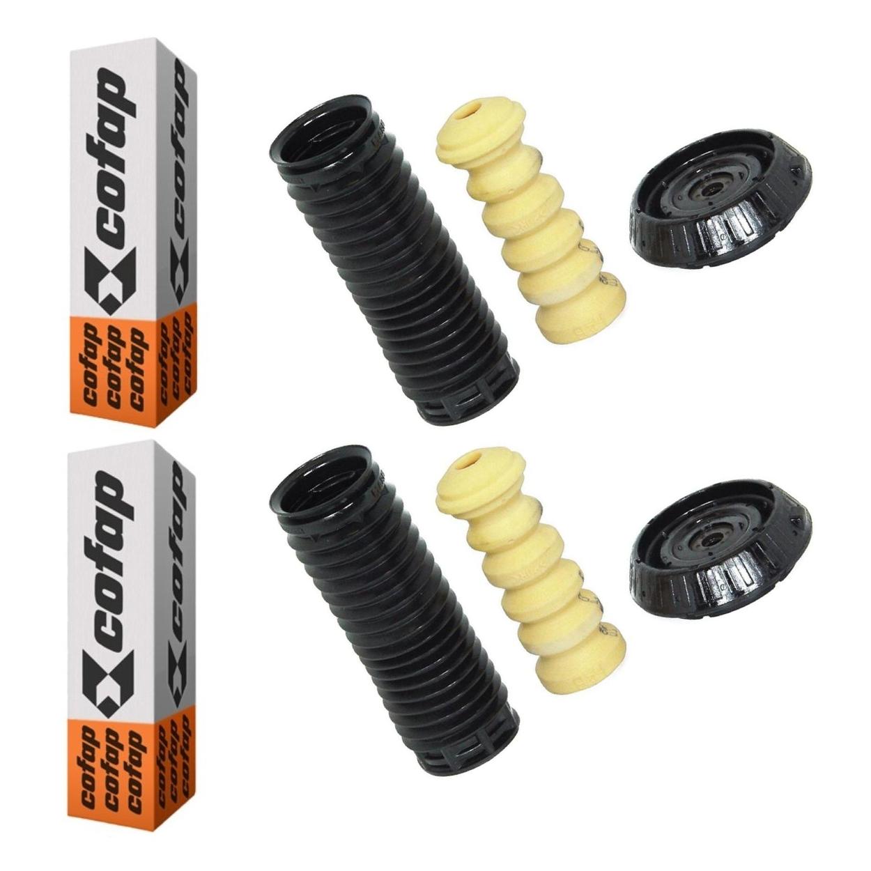 Par Kit do Amortecedor Rolamento Batente Coifa Coxim Traseiro - Cofap - Tkc08202 - (1)