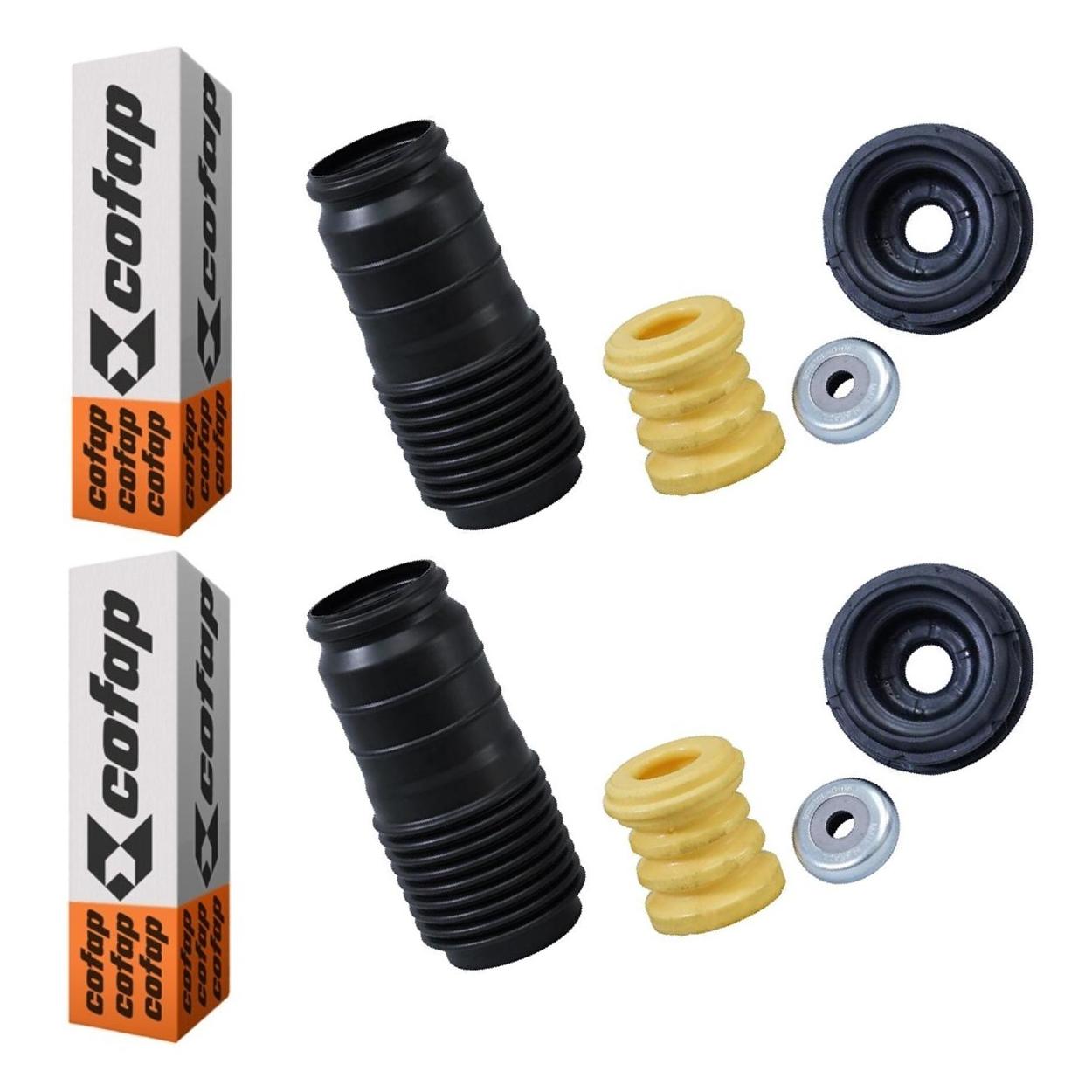 Par Kit do Amortecedor Rolamento Batente Coifa Coxim Dianteiro - Cofap - Tkc29001 - (1)