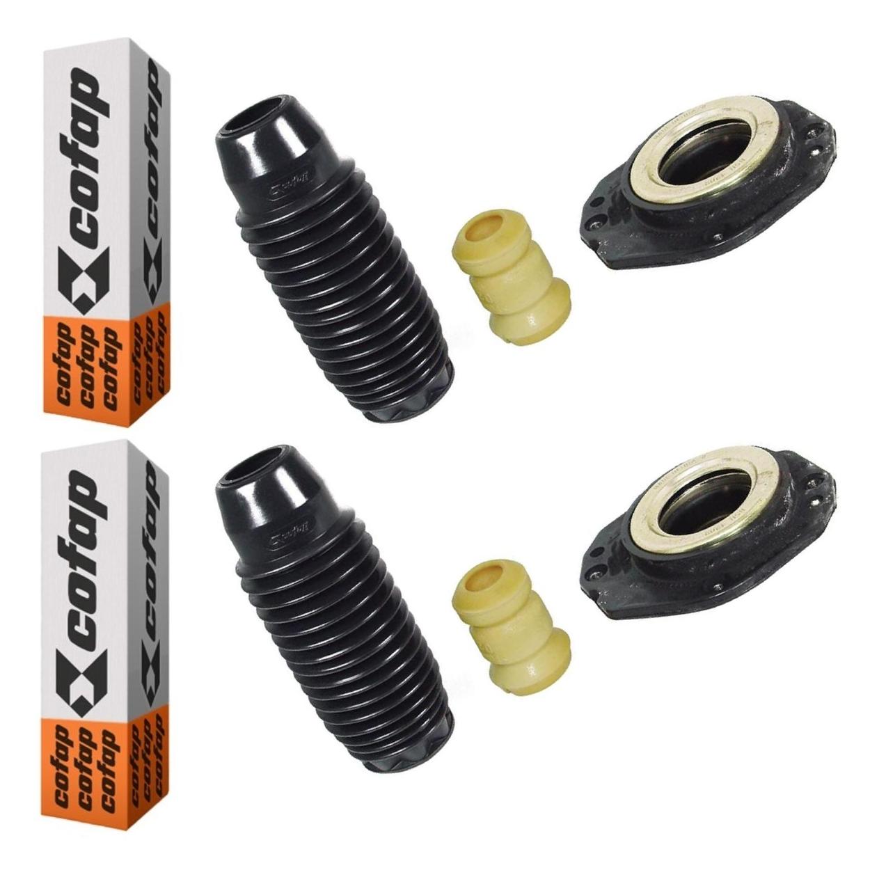 Par Kit do Amortecedor Rolamento Batente Coifa Coxim Dianteiro - Cofap - Tkc17103 - (1)