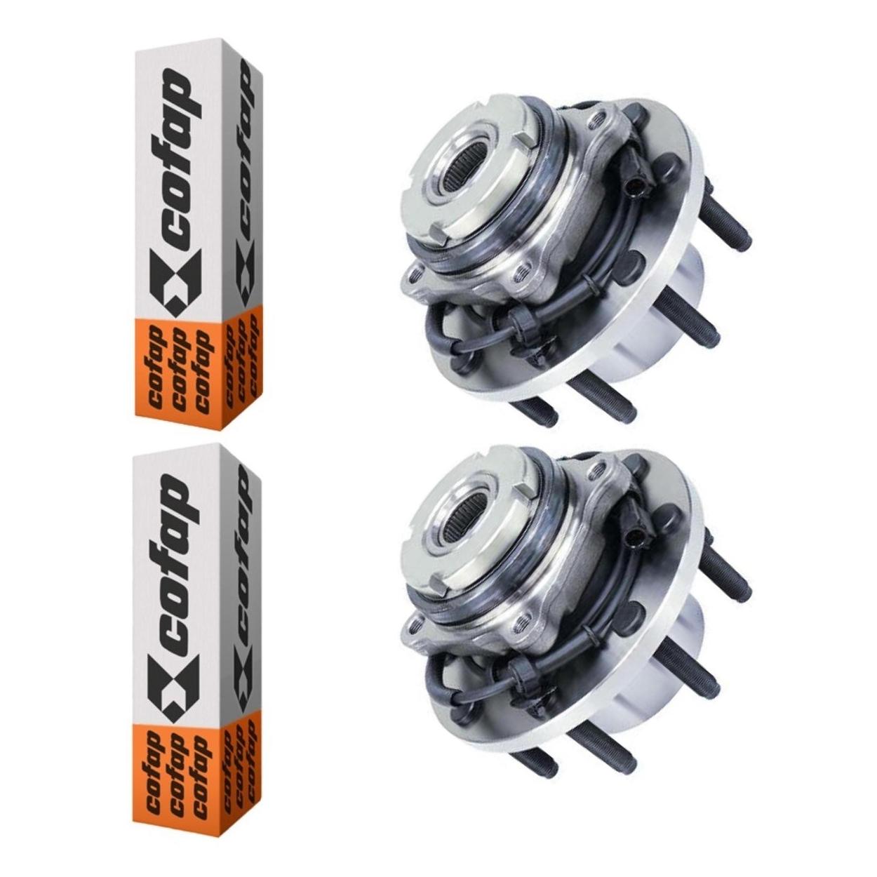 Par Cubo Roda 8 Furos Rolamento Abs Dianteiro - Cofap - Crc08009 - (1)