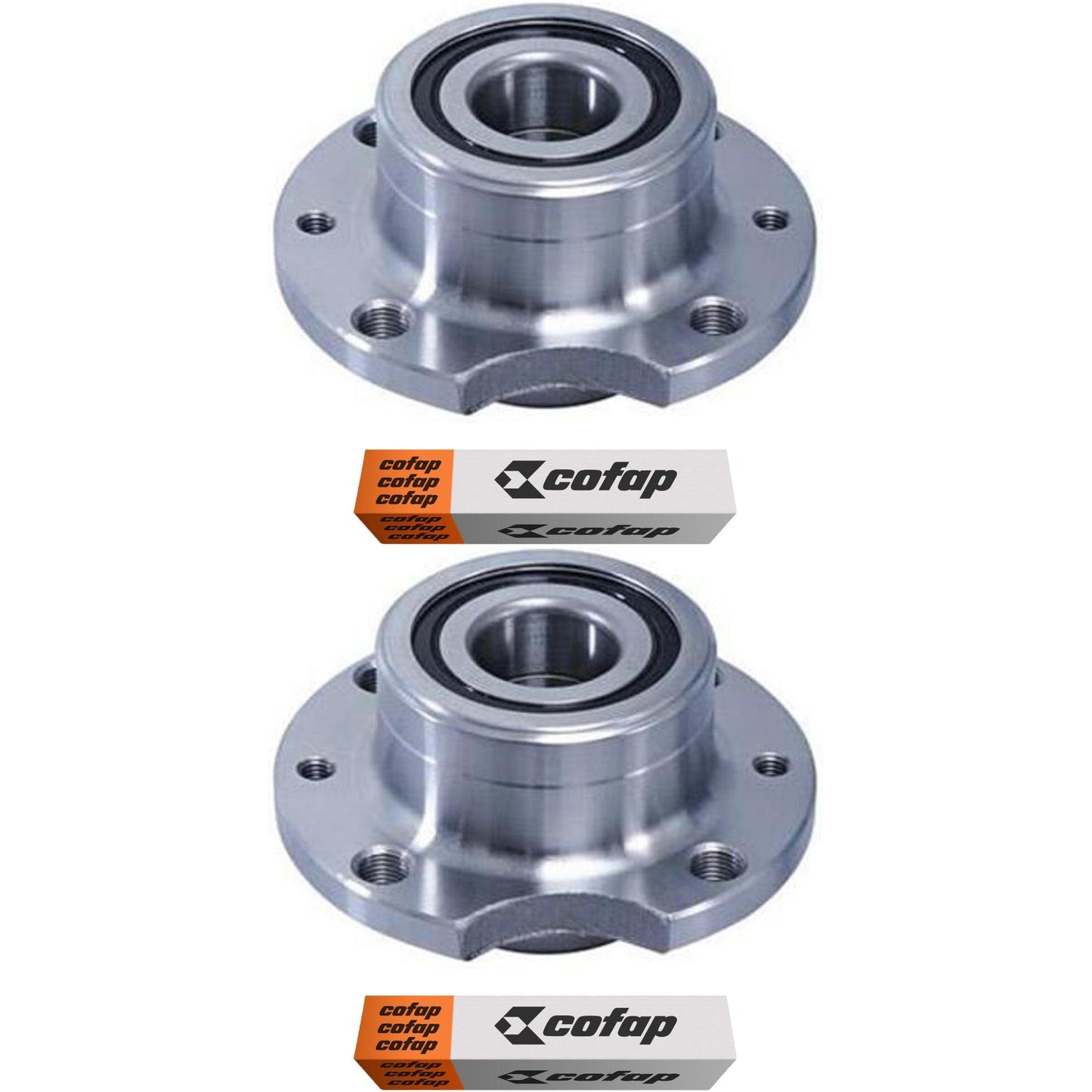 Par Cubo Roda Traseiro 4 Furos Com Rolamento - Cofap - Crc03020 - (1)
