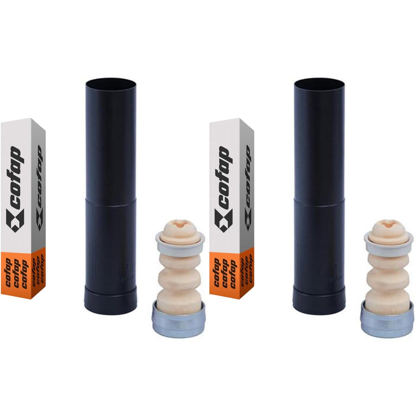 Par Kit Reparo Amortecedor Traseiro Com Batente Com Coifa - Cofap - Ksc01107S - (1)