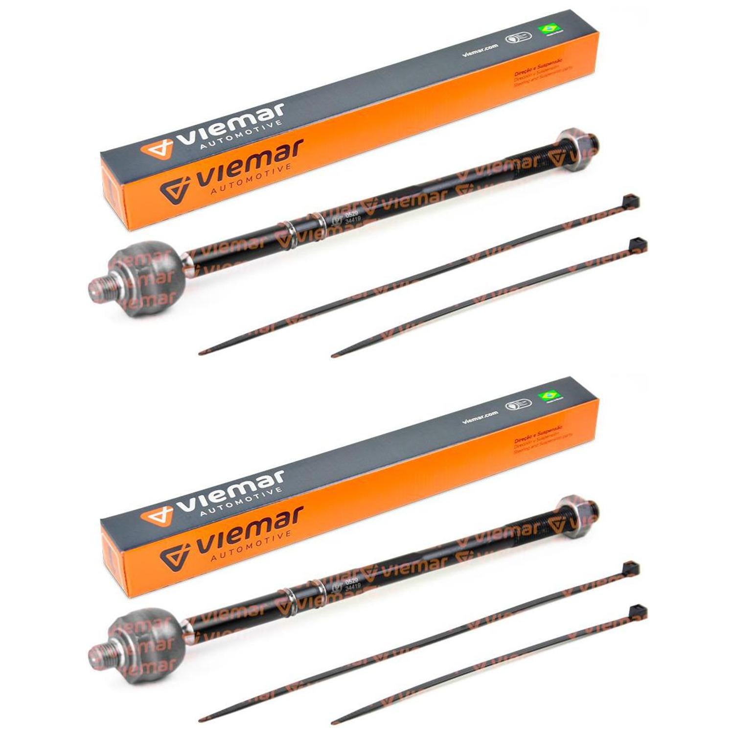 Par de Terminais Axiais Elétrica - Viemar - 680529 - (1)