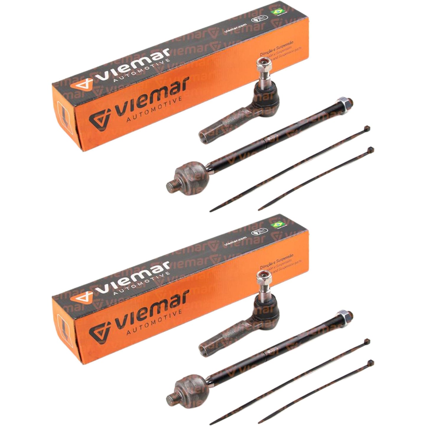 Par de Terminais de Direção e Axial - Viemar - 750015 - (1)
