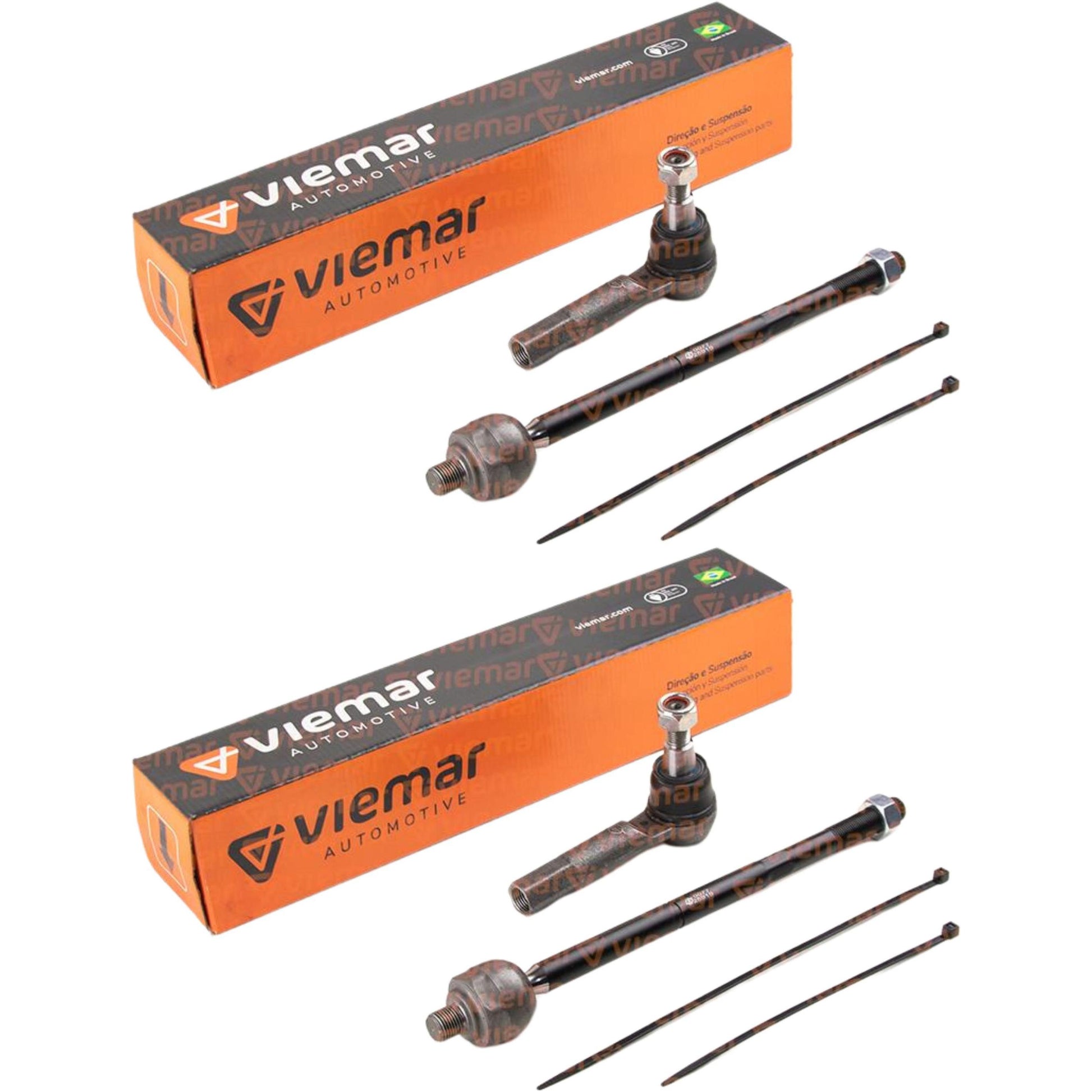 Par de Terminais de Direção e Axial - Viemar - 750015 - (1)