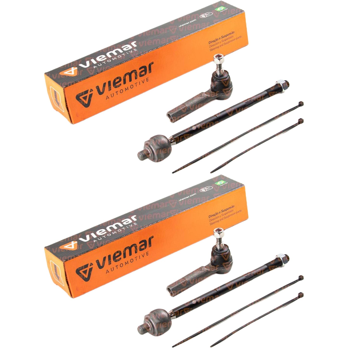 Par de Terminais de Direção e Axial - Viemar - 750013 - (1)