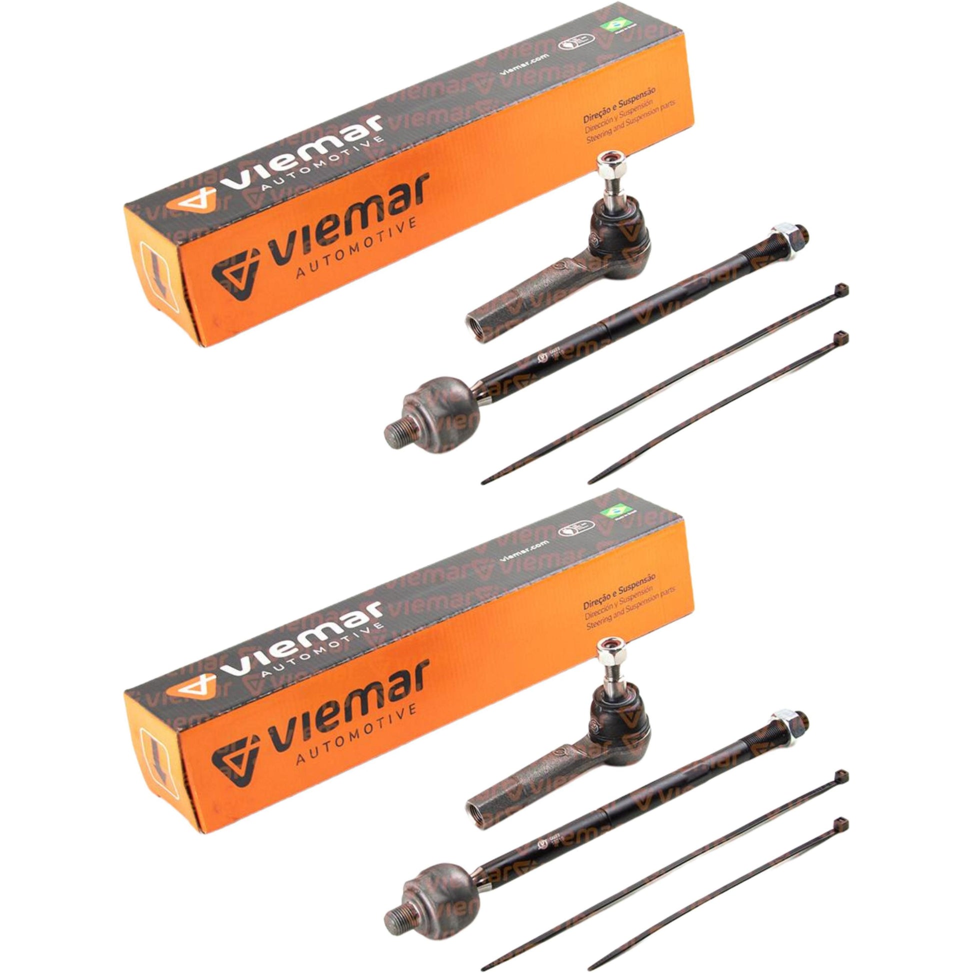 Par de Terminais de Direção e Axial - Viemar - 750013 - (1)