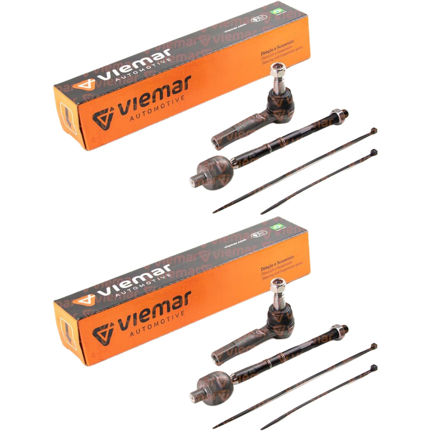 Par de Terminais de Direção e Axial - Viemar - 750106 - (1)