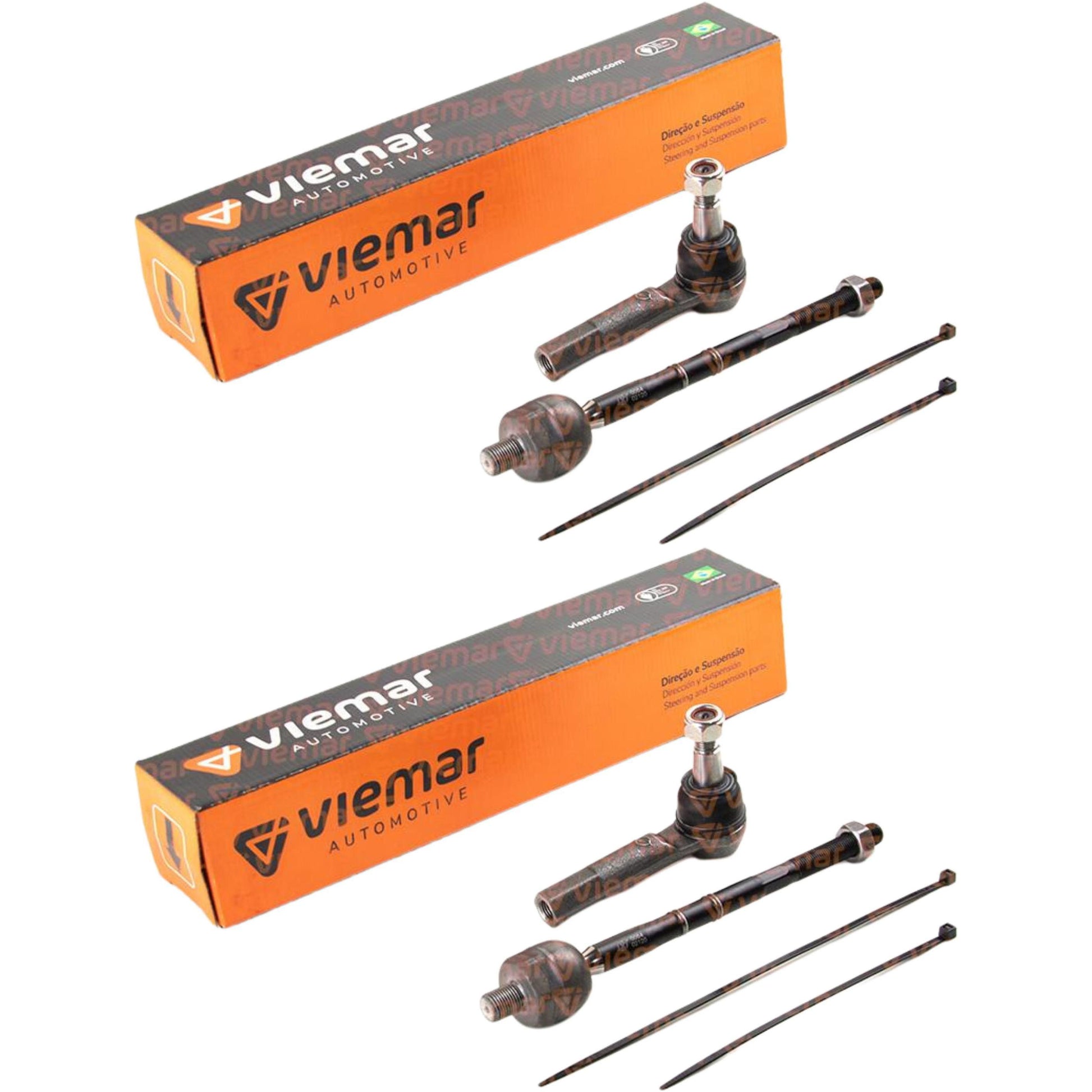 Par de Terminais de Direção e Axial - Viemar - 750106 - (1)