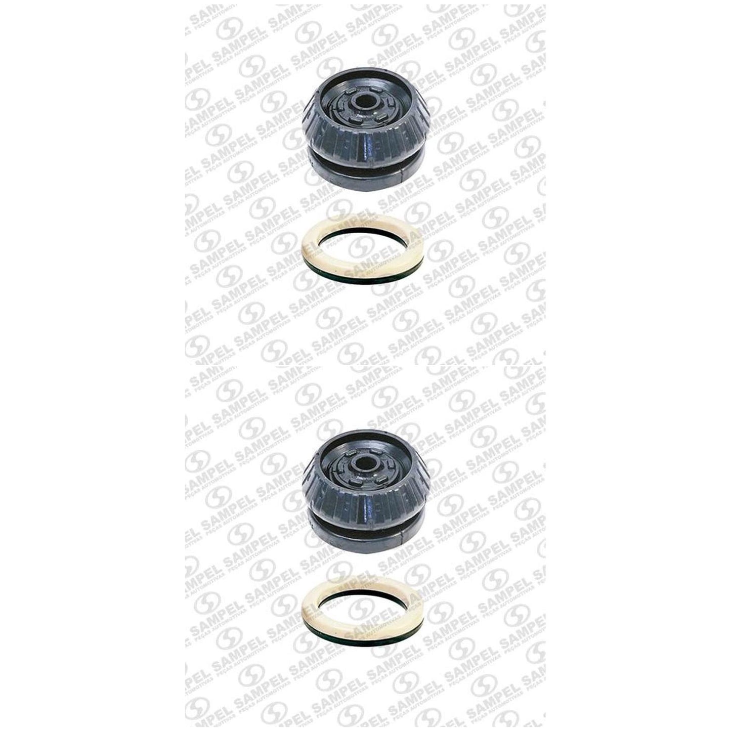 Par Suporte Do Amortecedor Dianteiro Com Rolamento - Sampel - 3071B - (1)