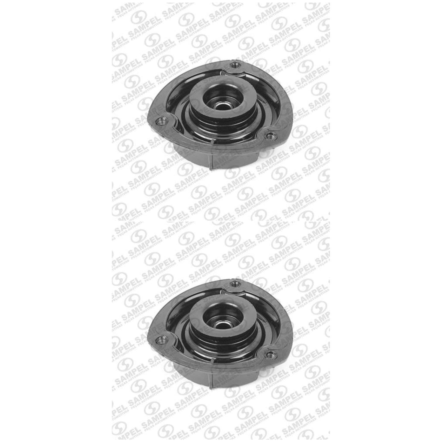 Par Suporte Do Amortecedor Dianteiro - Sem Rolamento - Sampel - 4984 - (1)
