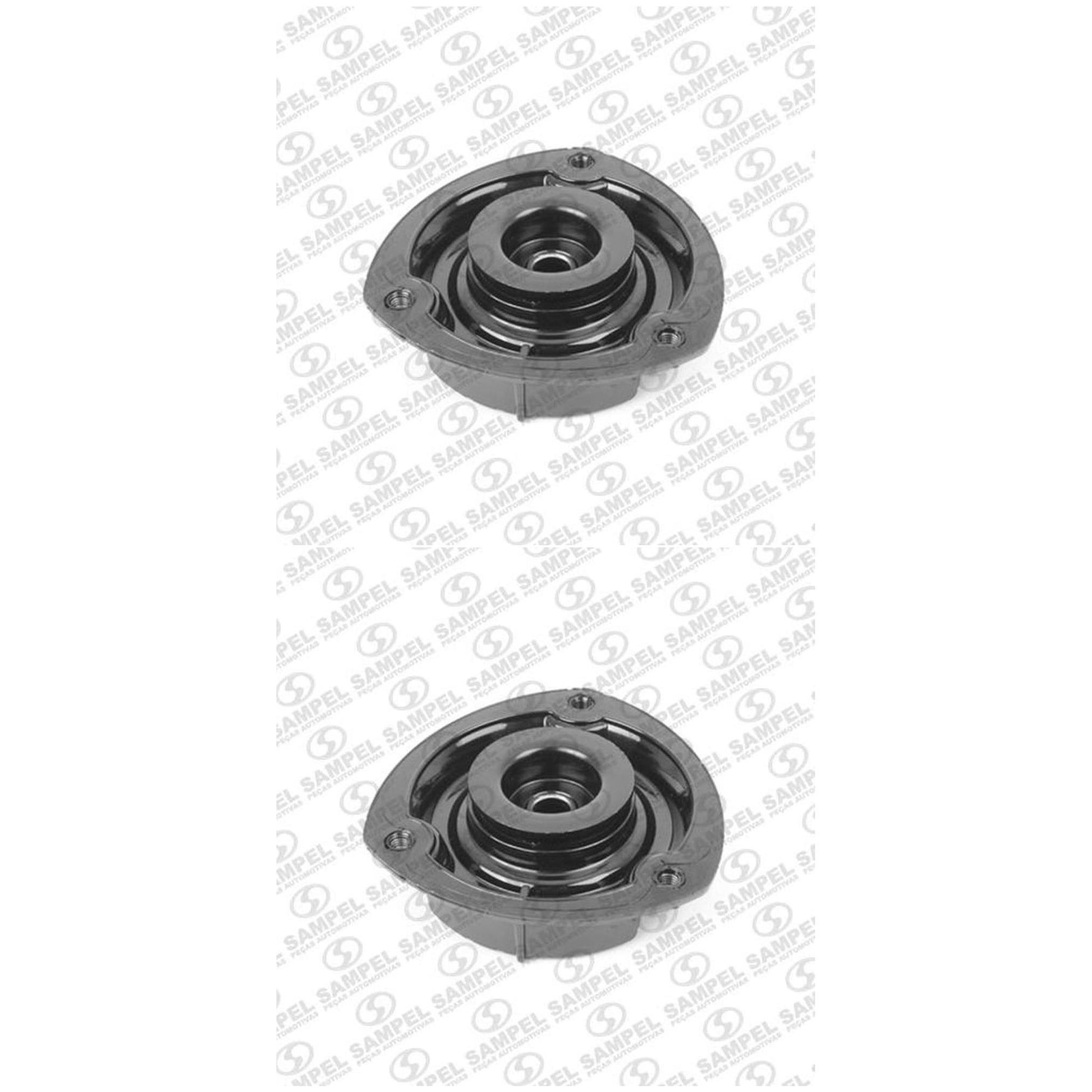 Par Suporte Do Amortecedor Dianteiro - Sem Rolamento - Sampel - 4984 - (1)
