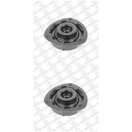 Par Suporte Do Amortecedor Dianteiro - Sem Rolamento - Sampel - 4984 - (1)