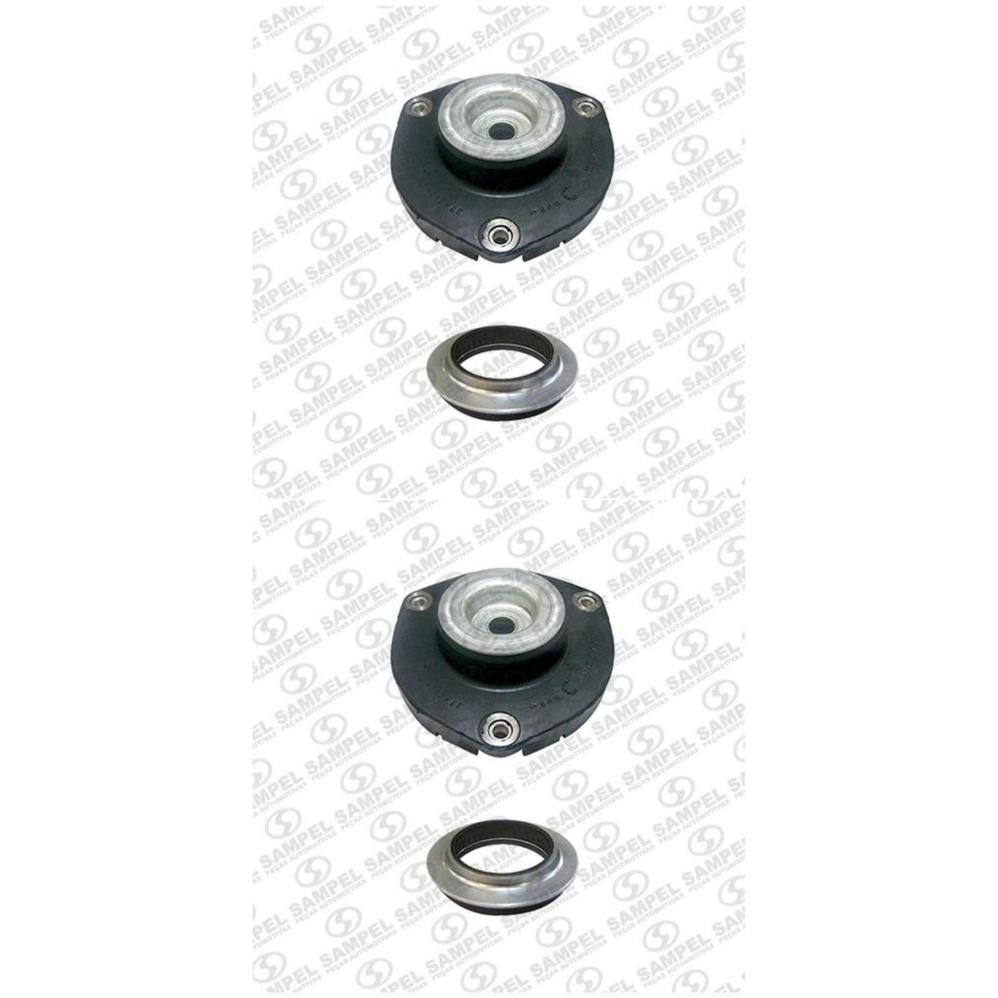 Par Suporte Do Amortecedor Dianteiro - Com Rolamento - Sampel - 4950B - (1)