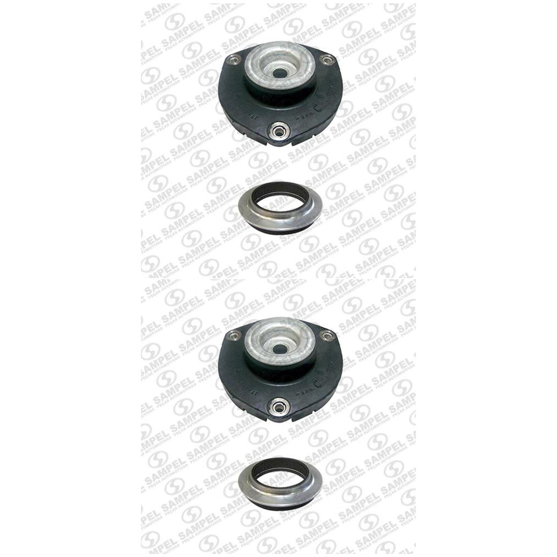 Par Suporte Do Amortecedor Dianteiro - Com Rolamento - Sampel - 4950B - (1)