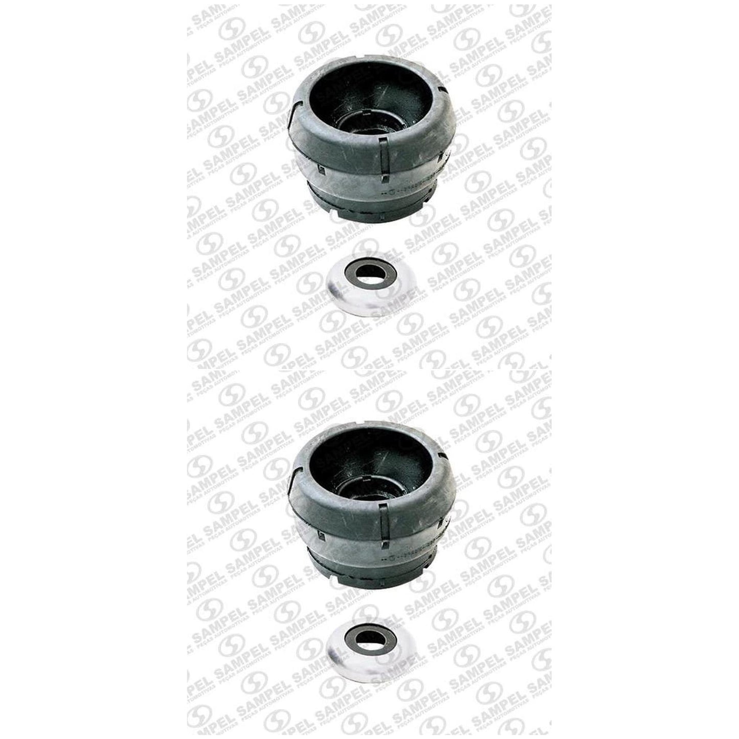 Par Suporte Do Amortecedor Dianteiro - Com Rolamento - Sampel - 4895B - (1)