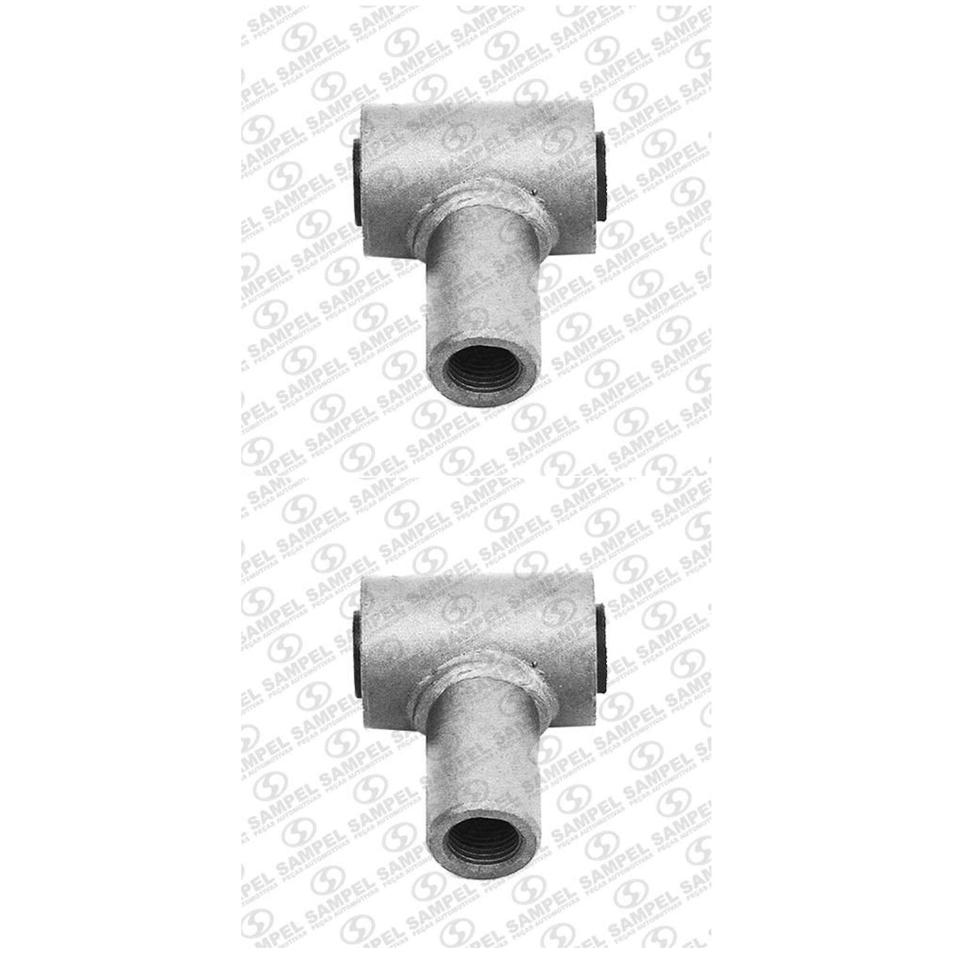Par Bucha Inferior Do Amortecedor Dianteira - Sampel - 2550B - (1)