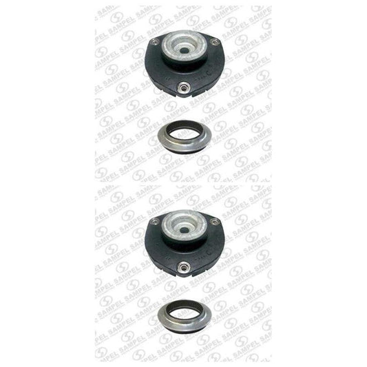 Par Suporte Do Amortecedor Dianteiro - Com Rolamento Ina - Sampel - 4950A - (1)