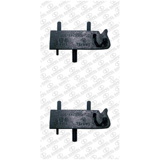Par Suporte Do Motor Motor Refrigerado A Ar Vw 1.3 / 1.6 - Sampel - 4815 - (1)
