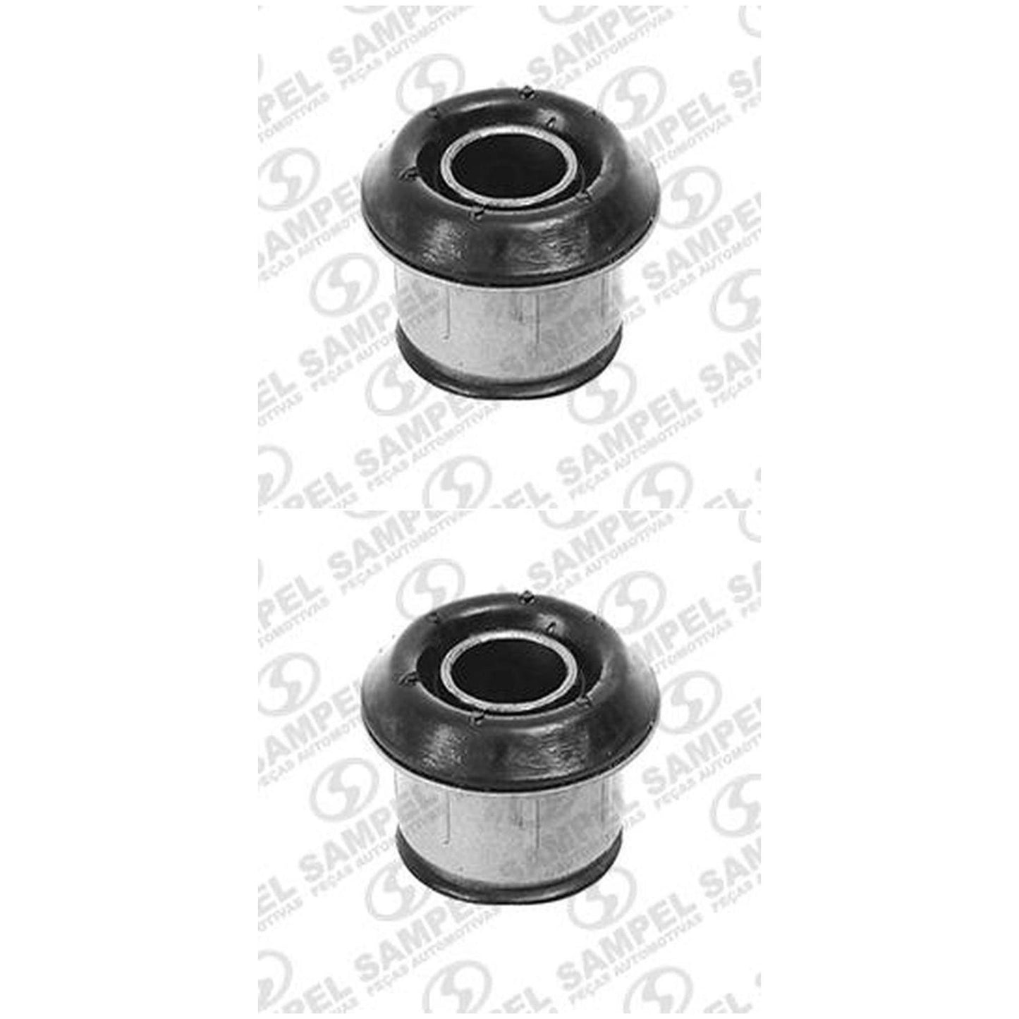 Par Bucha Dianteira Da Bandeja Superior Dianteira (Furo Ø 22 Mm) - Sampel - 7004 - (1)