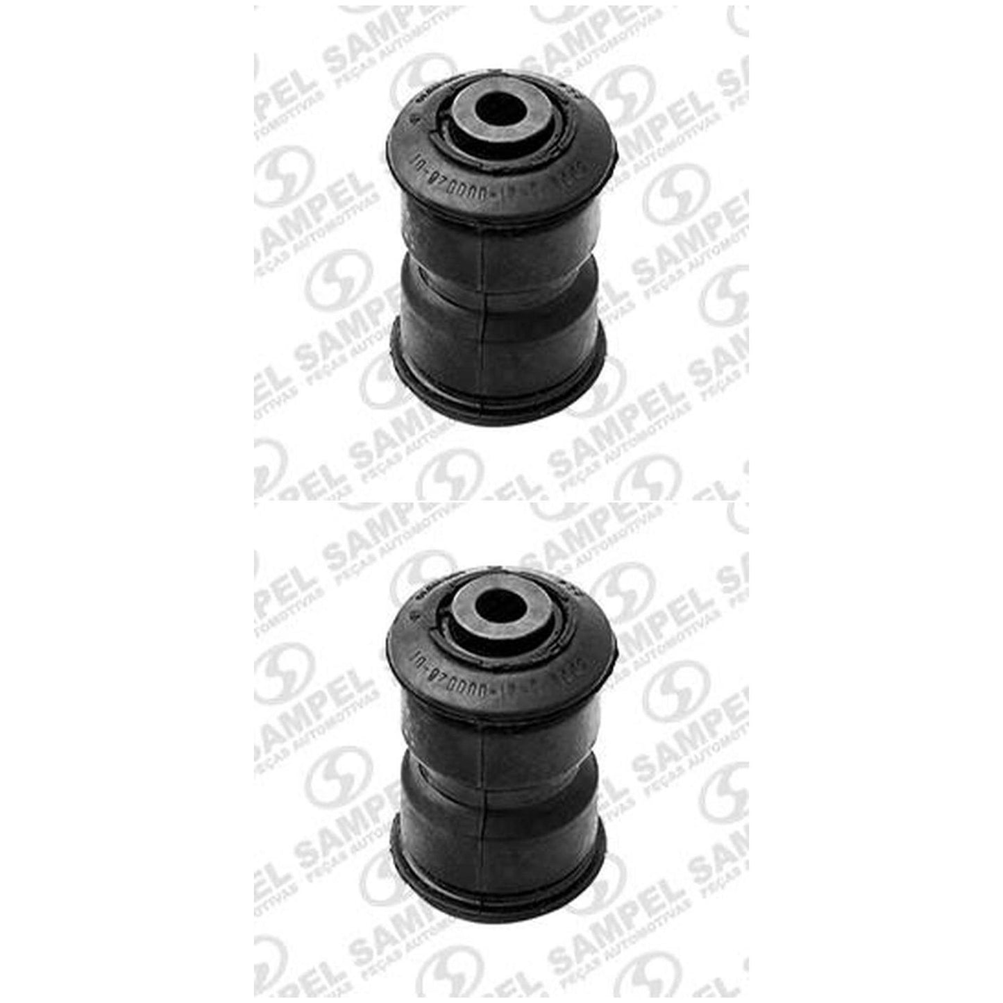 Par Bucha Dianteira Do Feixe De Molas Traseira (Furo Ø 12,15 Mm) - Sampel - 7043 - (1)