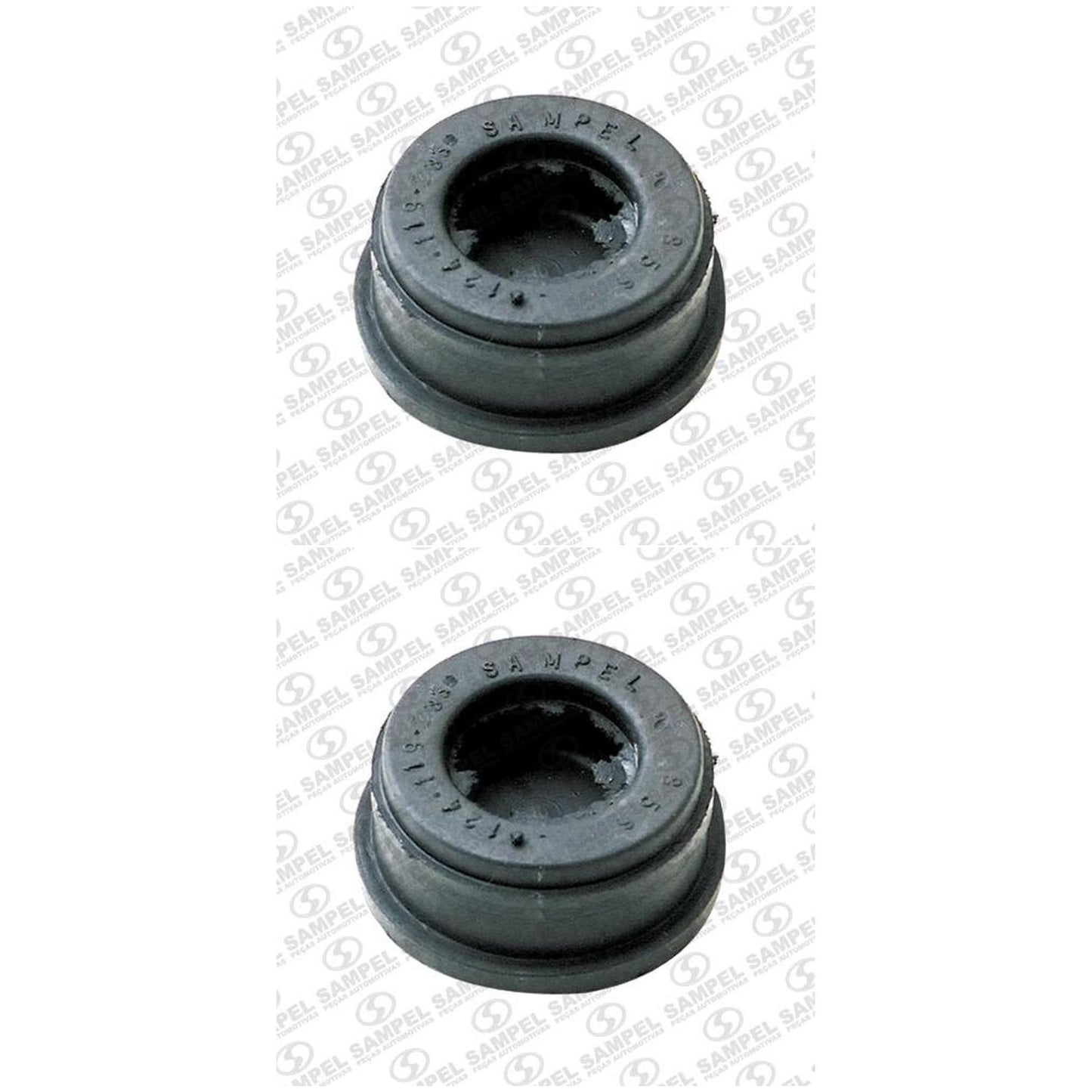 Par Tampa Da Saída De Ar Do Motor - Sampel - 4856 - (1)