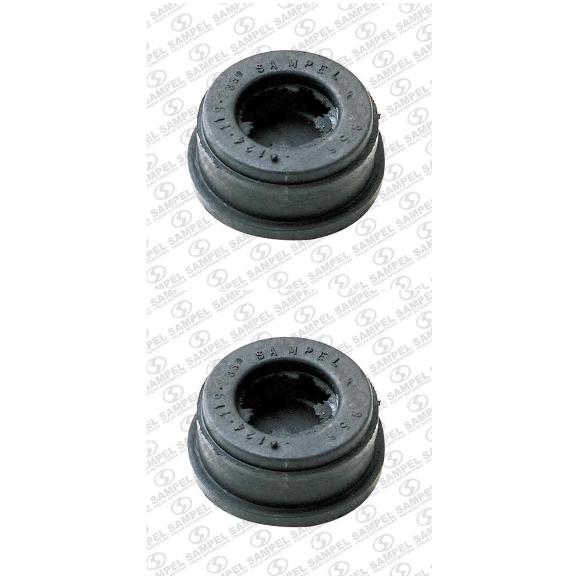 Par Tampa Da Saída De Ar Do Motor - Sampel - 4856 - (1)