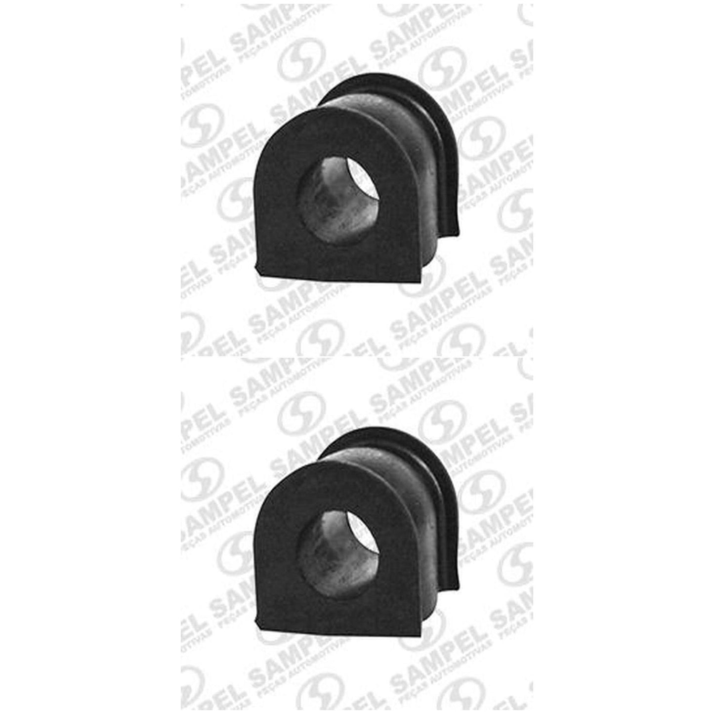 Par Bucha Da Barra Estabilizadora Dianteira Ø 15 Mm - Sampel - 8258 - (1)