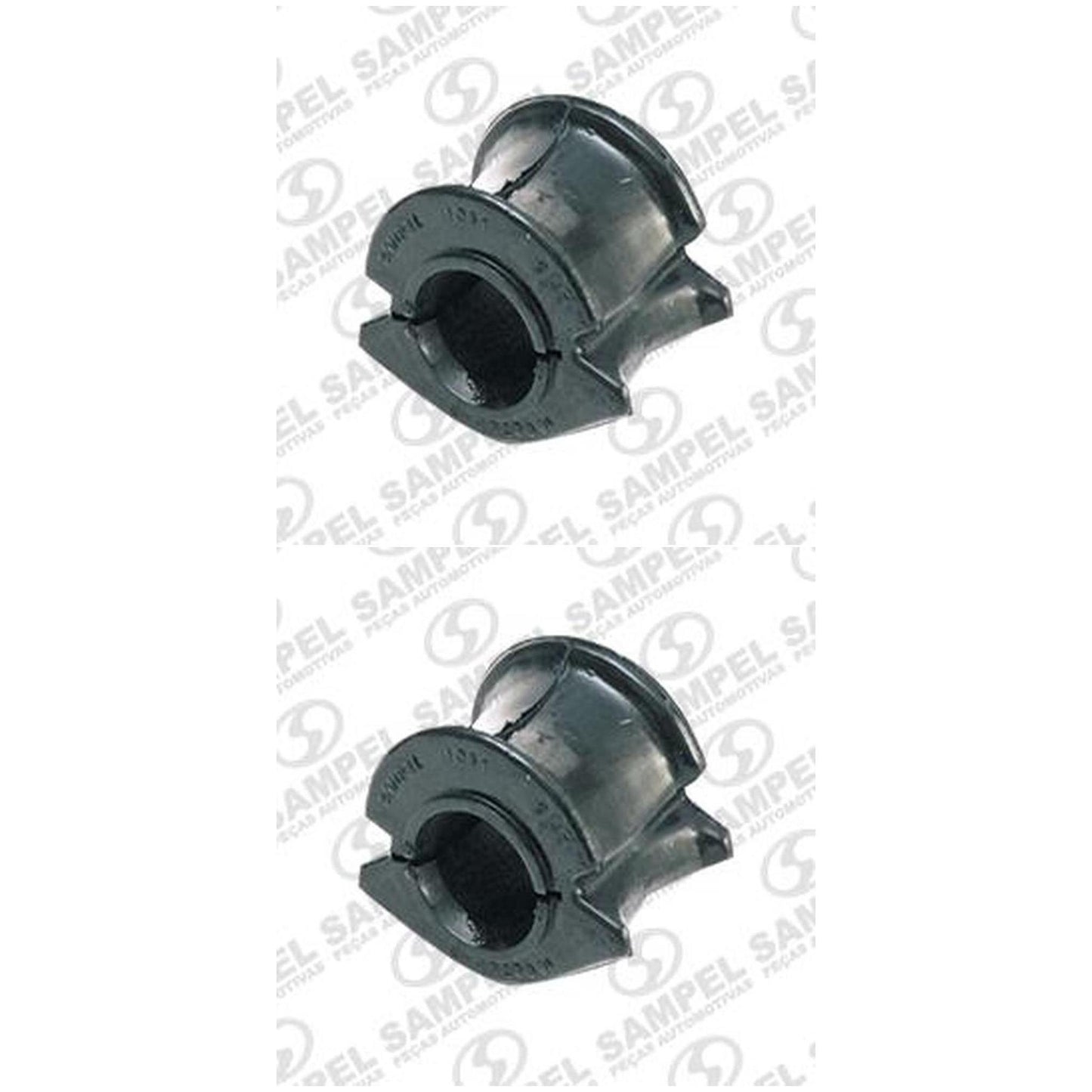 Par Bucha Da Barra Estabilizadora Dianteira (Furo Ø 23 Mm) - Sampel - 1051 - (1)