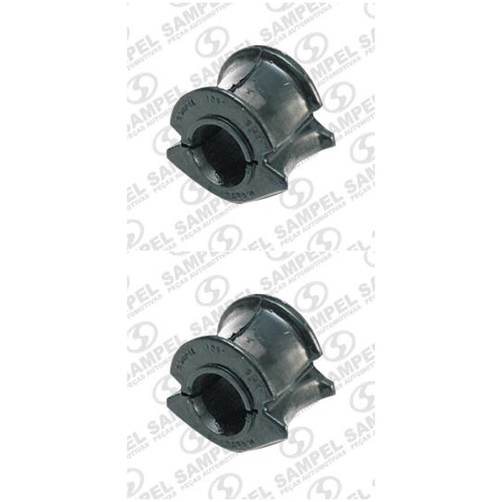 Par Bucha Da Barra Estabilizadora Dianteira (Furo Ø 21 Mm) - Sampel - 1050 - (1)