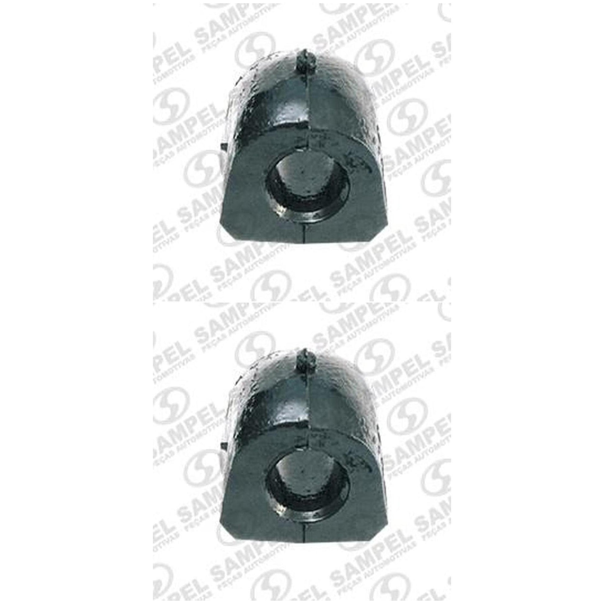 Par Bucha Da Barra Estabilizadora Dianteira (Furo Ø 18 Mm) - Sampel - 1020 - (1)