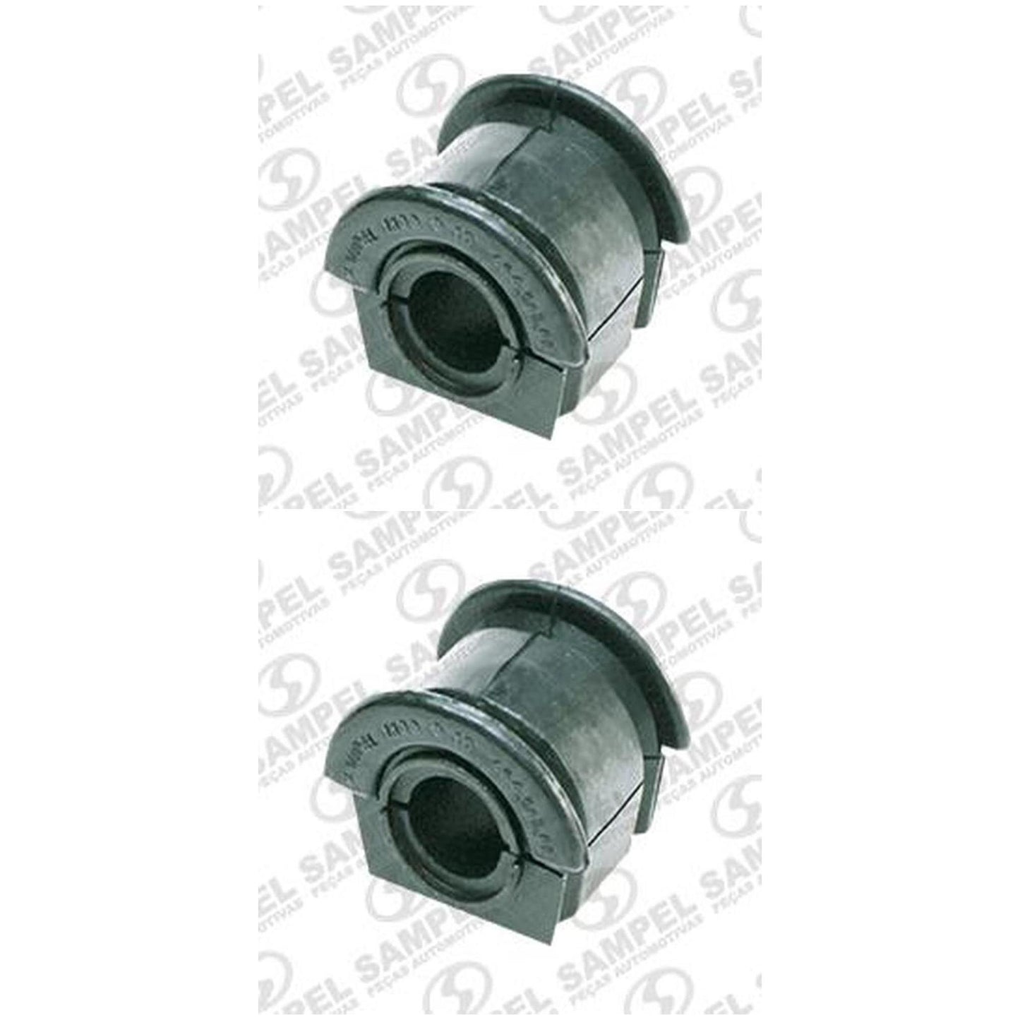 Par Bucha Da Barra Estabilizadora Dianteira (Furo Ø 19 Mm) - Sampel - 1300 - (1)
