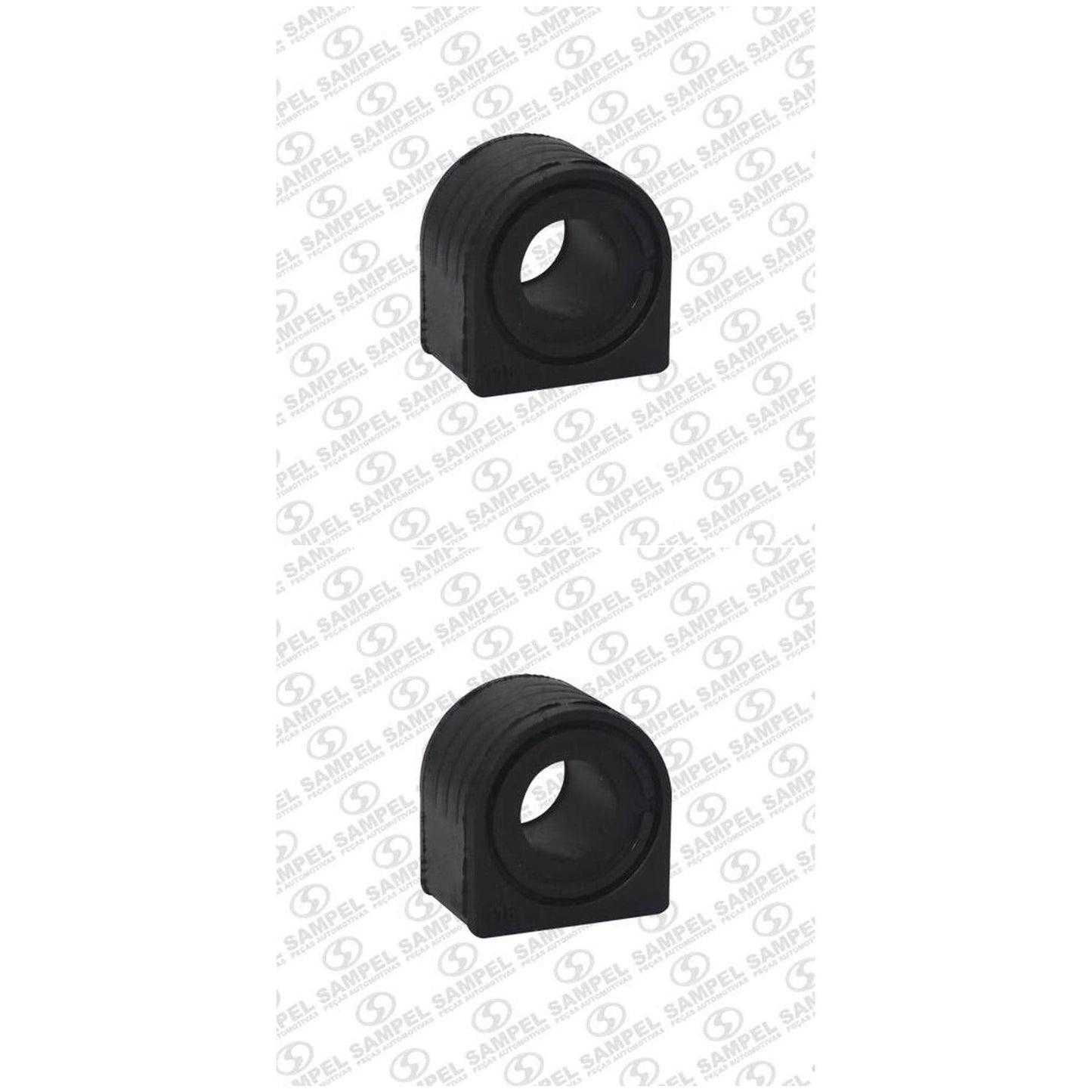 Par Bucha Da Barra Estabilizadora Dianteira - (Furo Ø 22Mm) - Sampel - 4996 - (1)
