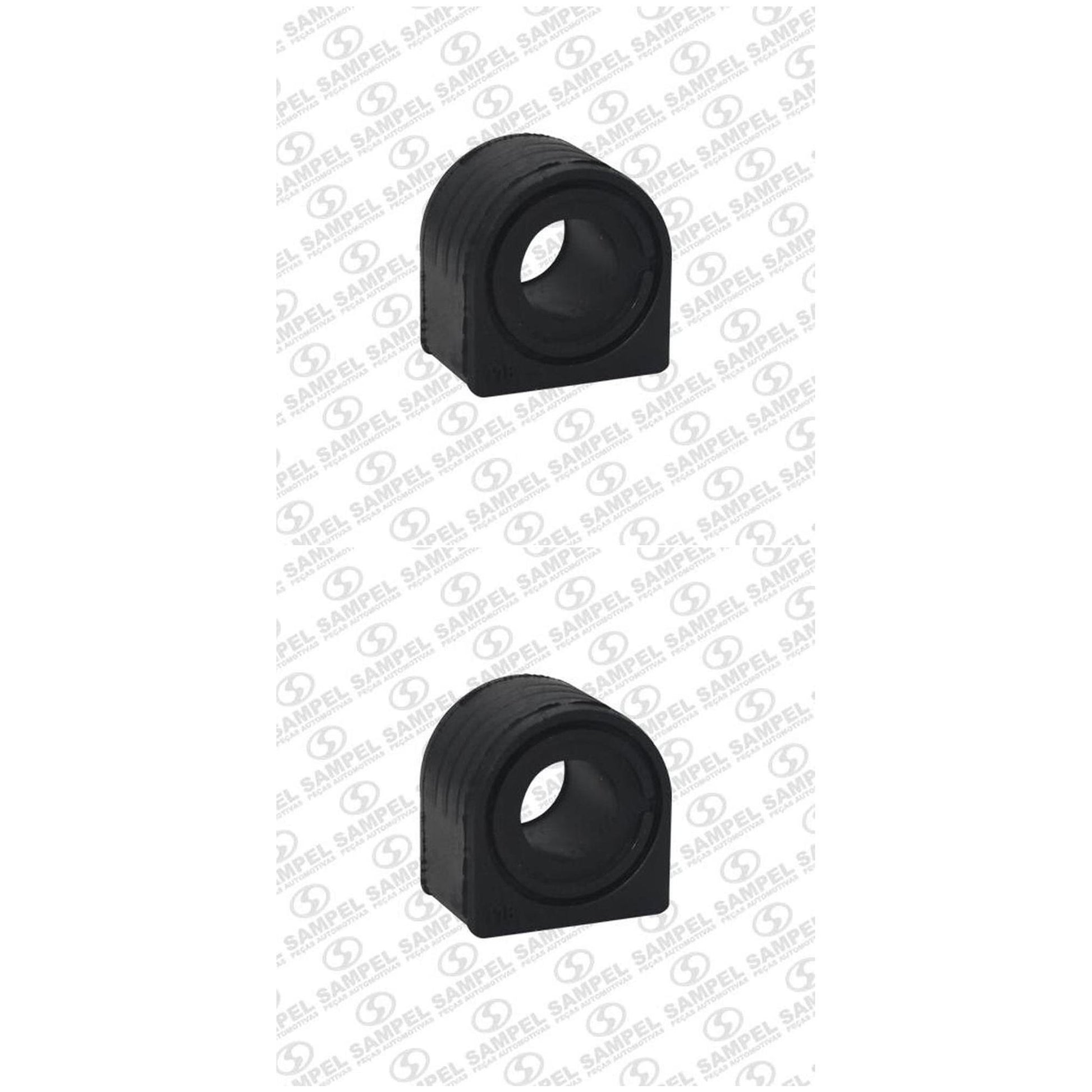 Par Bucha Da Barra Estabilizadora Dianteira - (Furo Ø 22Mm) - Sampel - 4996 - (1)