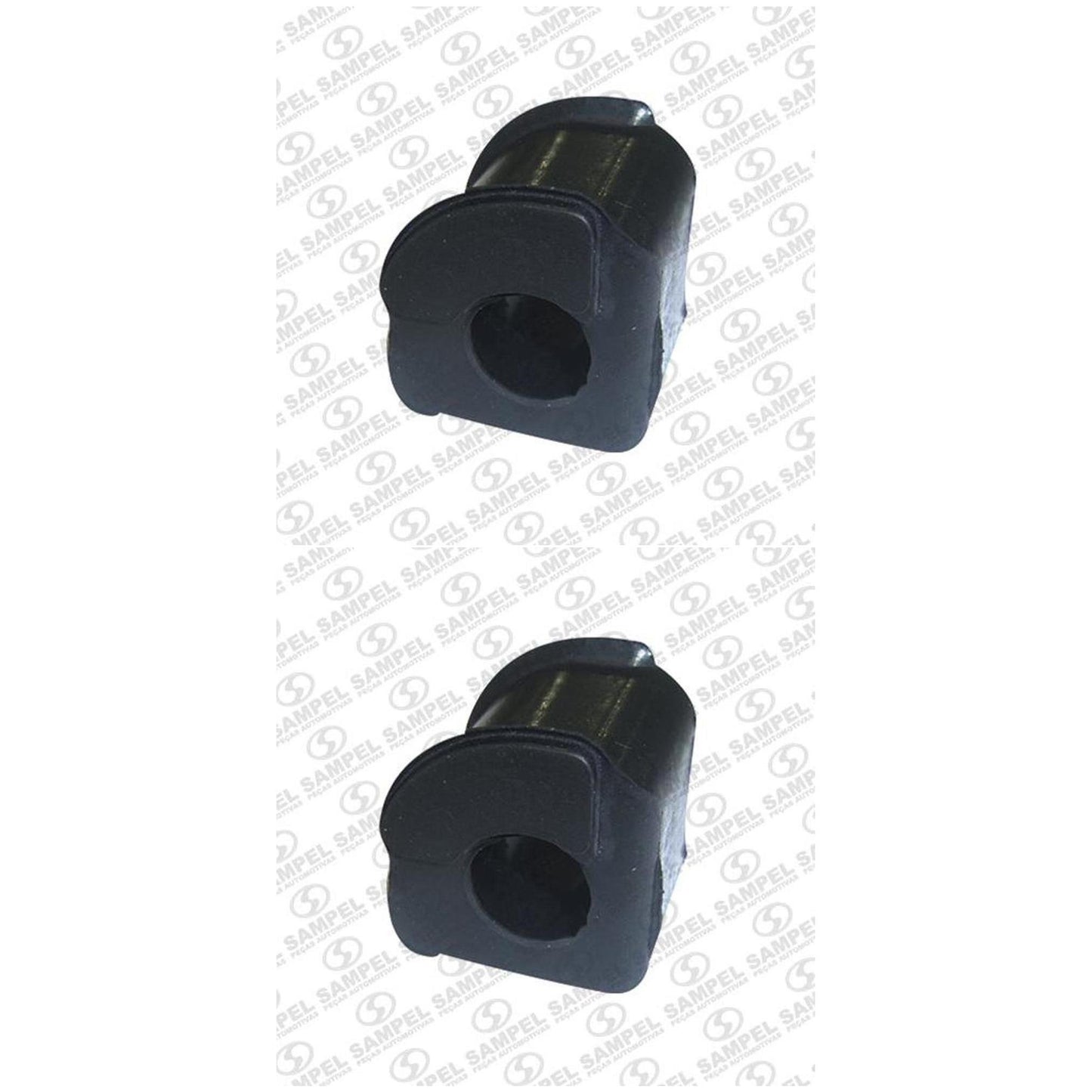 Par Bucha Da Barra Estabilizadora Dianteira (Externa) (Furo Ø 17 Mm) - Sampel - 4900 - (1)