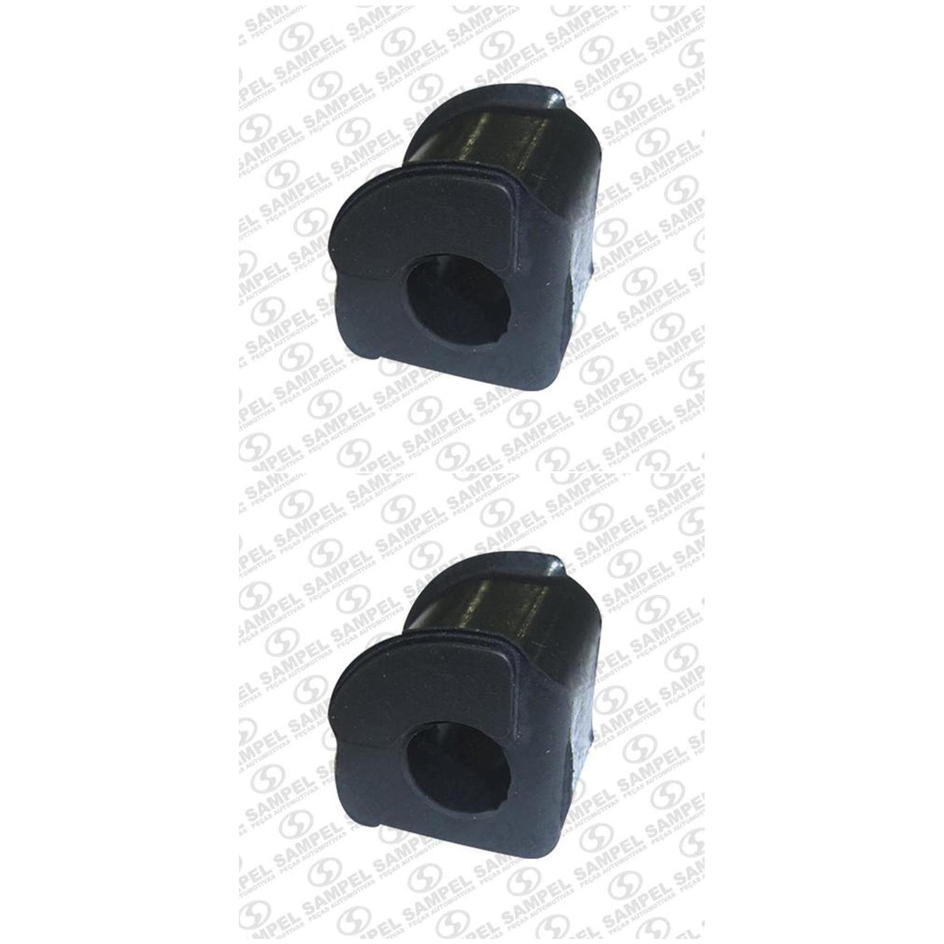 Par Bucha Da Barra Estabilizadora Dianteira (Externa) (Furo Ø 17 Mm) - Sampel - 4900 - (1)