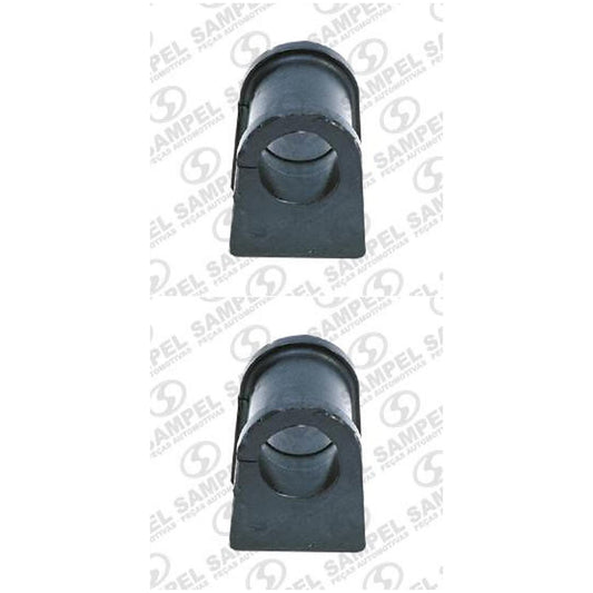 Par Bucha Da Barra Estabilizadora Dianteira (Lateral Preta - Furo Ø 22 Mm) - Sampel - 1103 - (1)