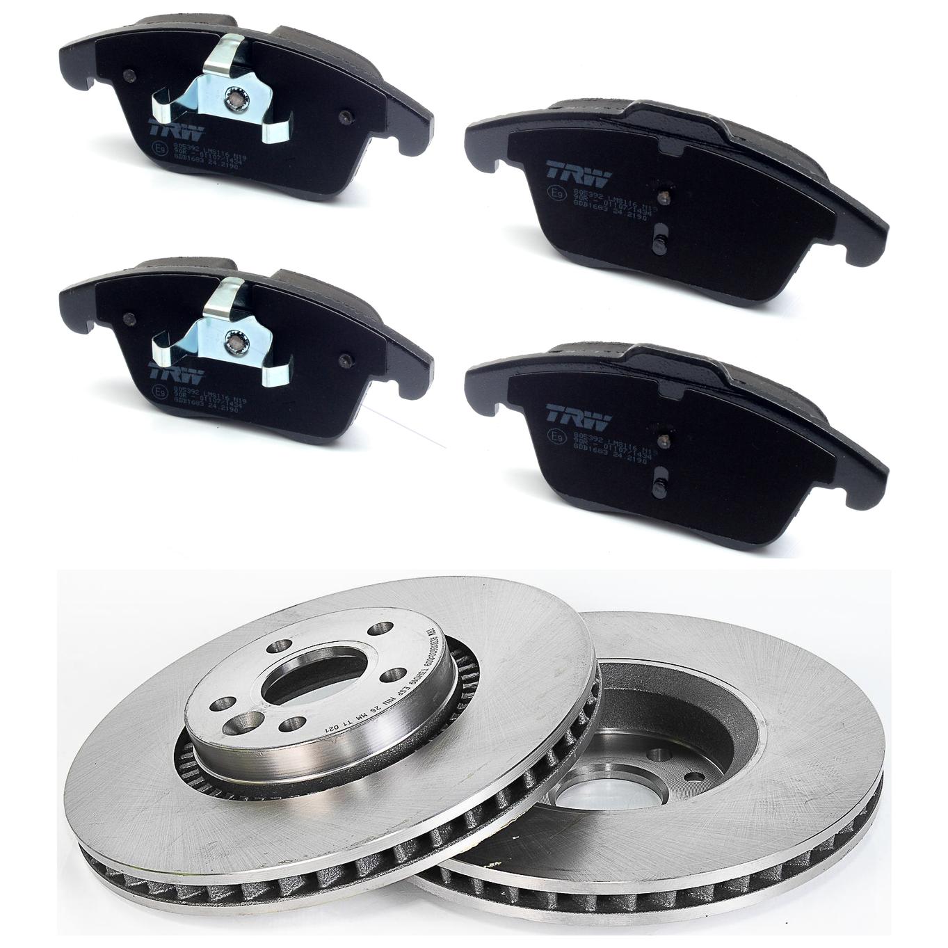 Kit Disco e Pastilha Dianteira - TRW - GDB1683 - RCDI10600 - (1)