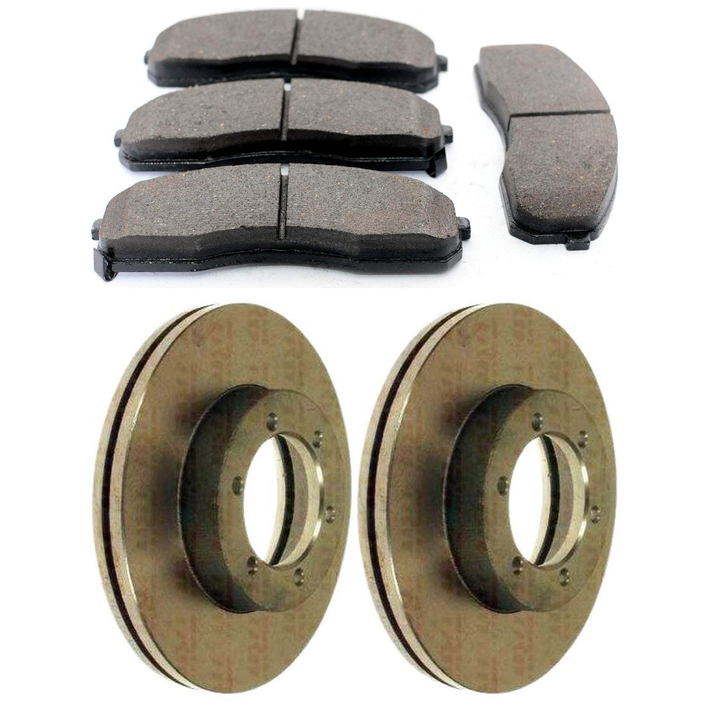 Kit Disco e Pastilha Dianteira - TRW - RCPT04350 - RCDI01540 - (1)