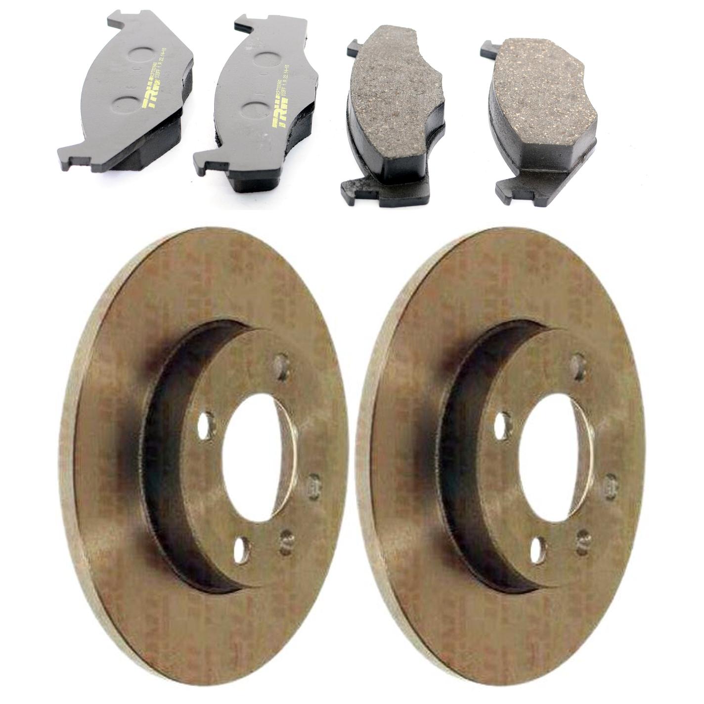 Kit Disco e Pastilha Dianteira - TRW - RCPT00940 - RPDI00480 - (1)