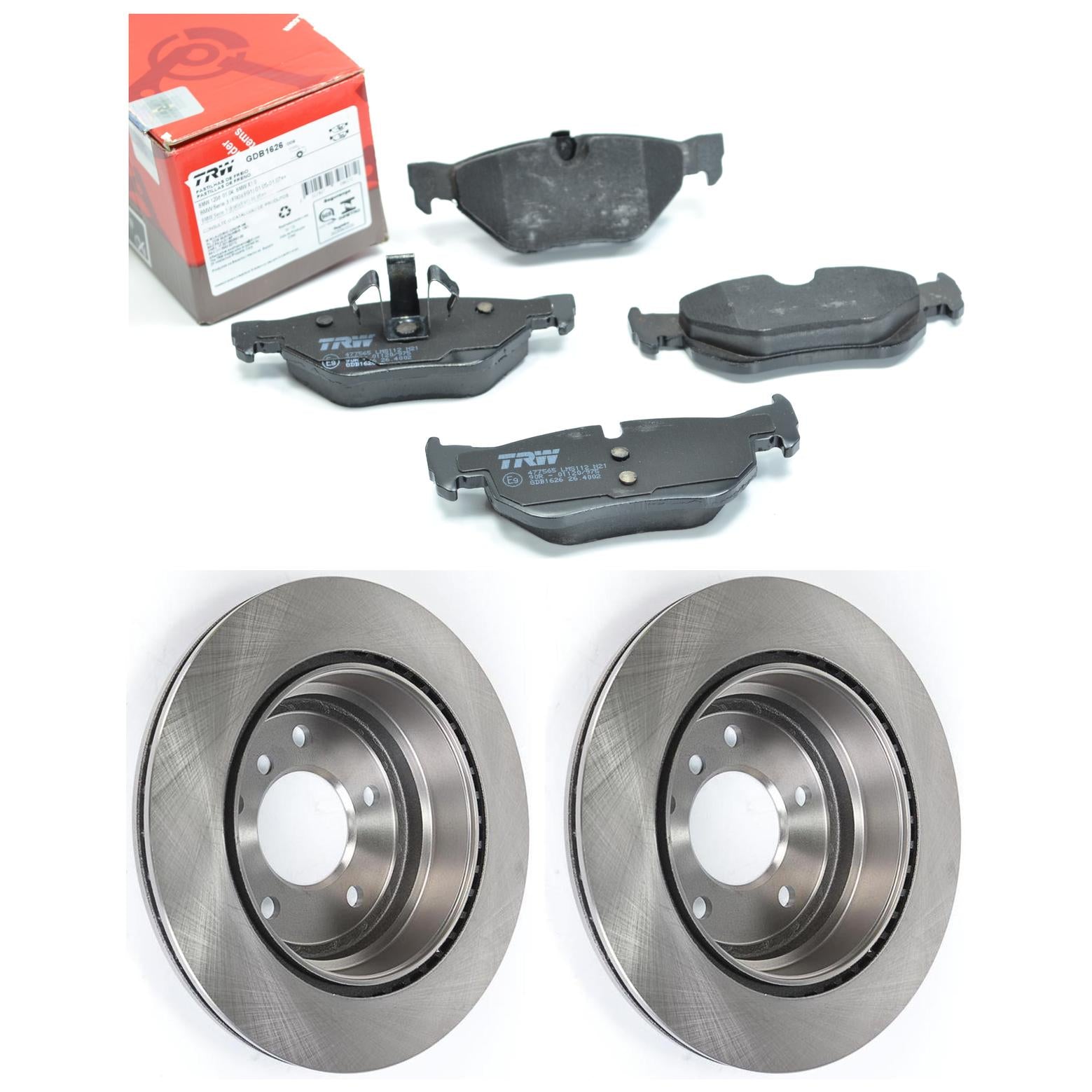 Kit Disco e Pastilha Traseira - TRW - GDB1626 - DF967 - (1)