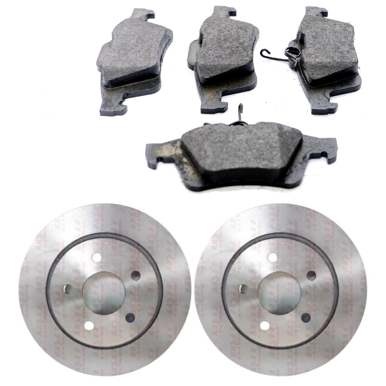 Kit Disco e Pastilha Traseira - TRW - RCPT13200 - RPDI04810 - (1)