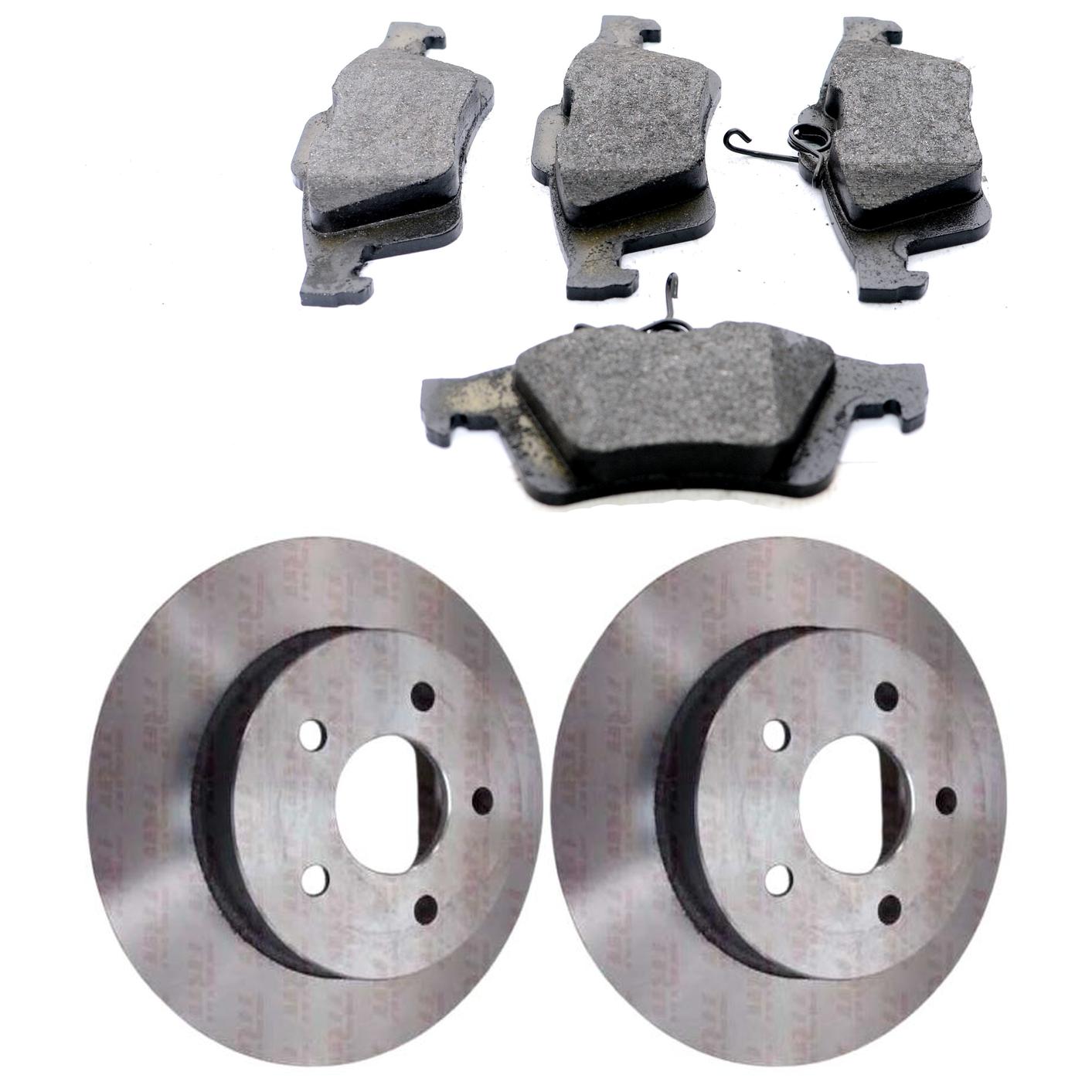Kit Disco e Pastilha Traseira - TRW - RCPT13200 - RPDI04560 - (1)