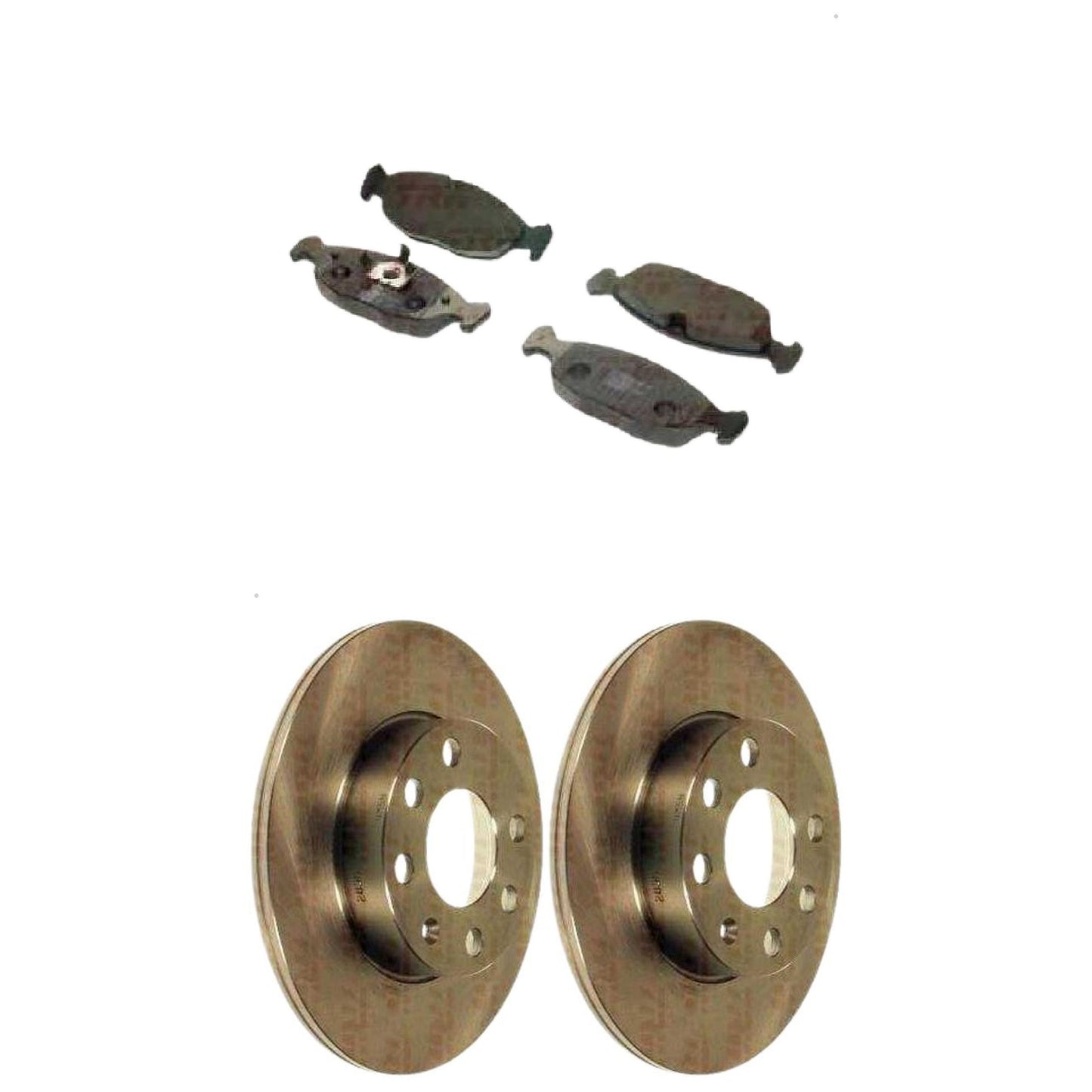Kit Disco e Pastilha Dianteira - TRW - RCPT01320 - RPDI00420 - (1)