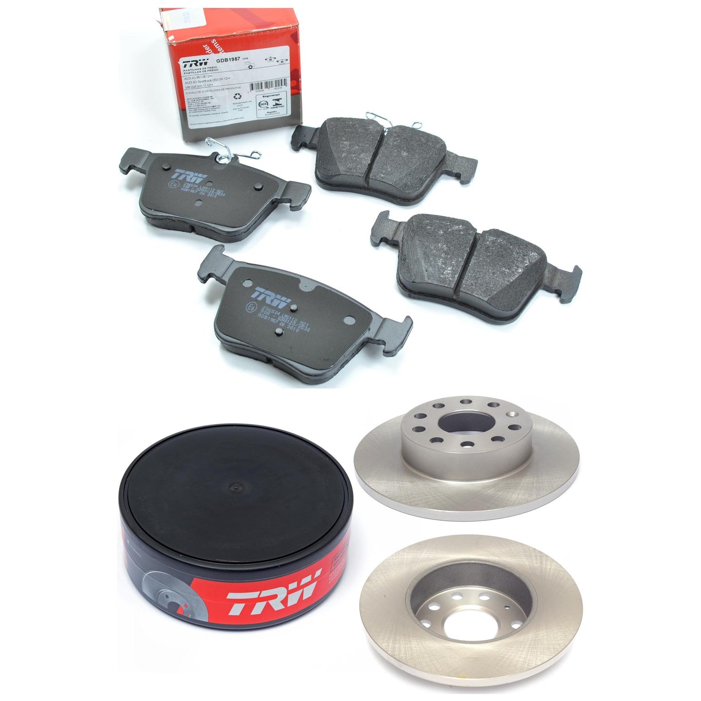 Kit Disco e Pastilha Dianteira - TRW - GDB1957 - RPDI04240 - (1)