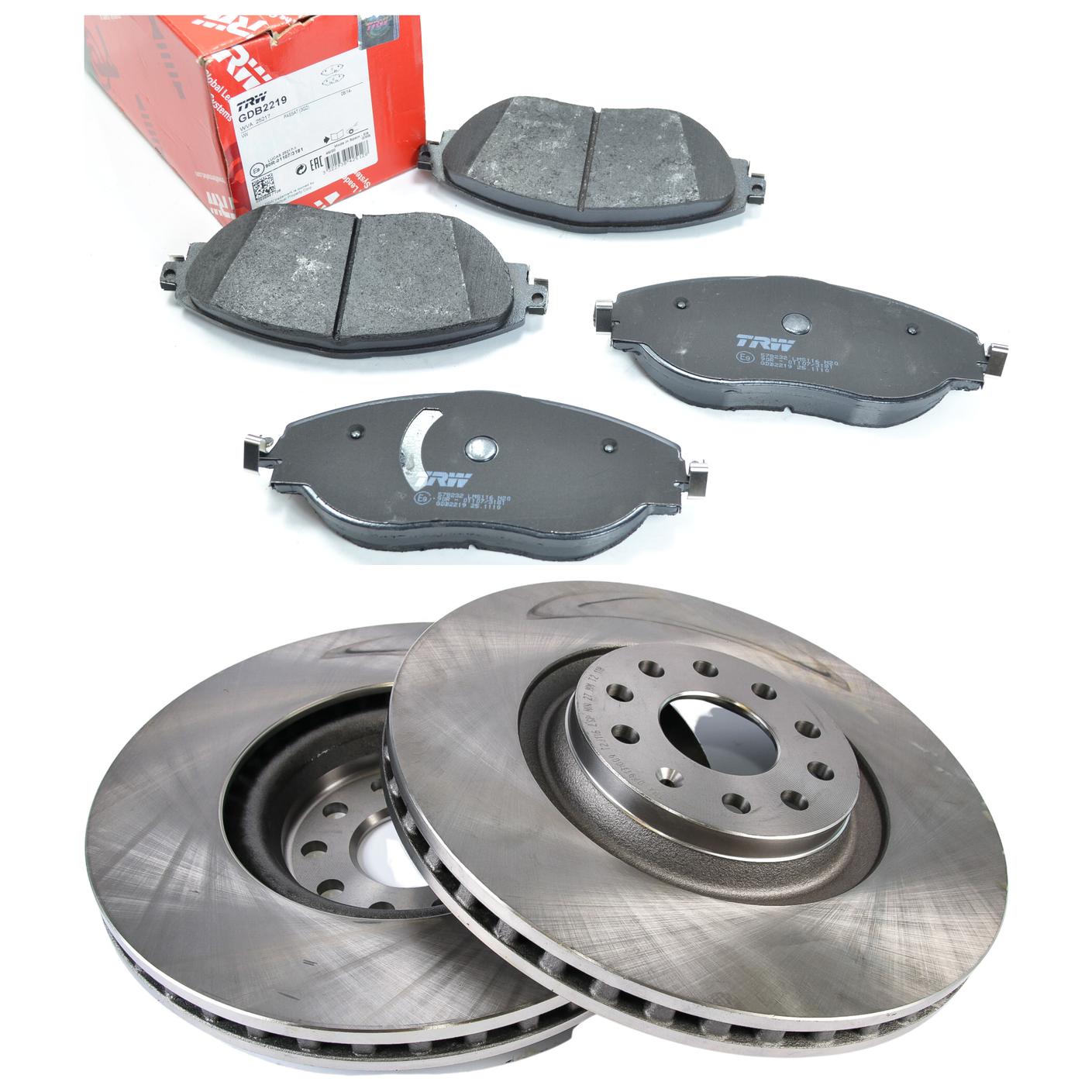 Kit Disco e Pastilha Dianteira - TRW - GDB2219 - DF913 - (1)