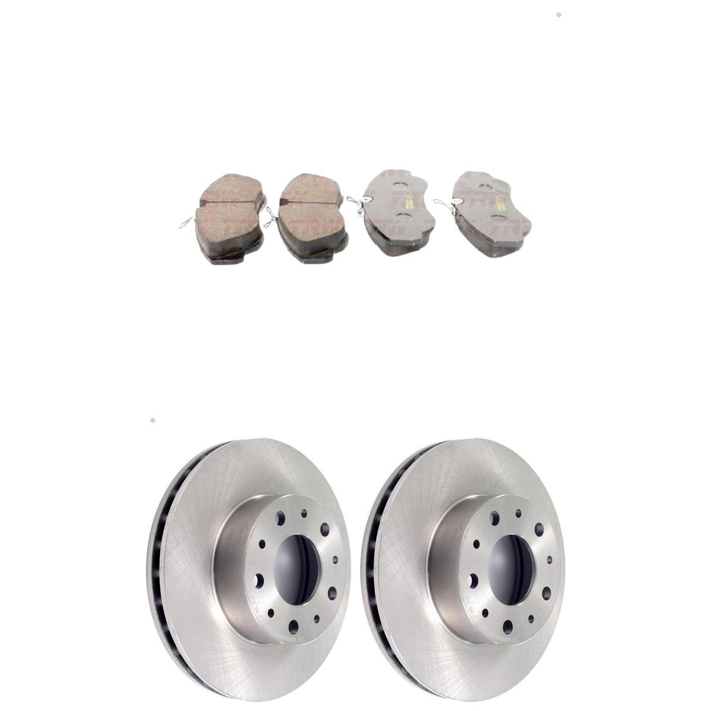 Kit Disco e Pastilha Dianteira - TRW - RCPT08930 - RCDI10940 - (1)